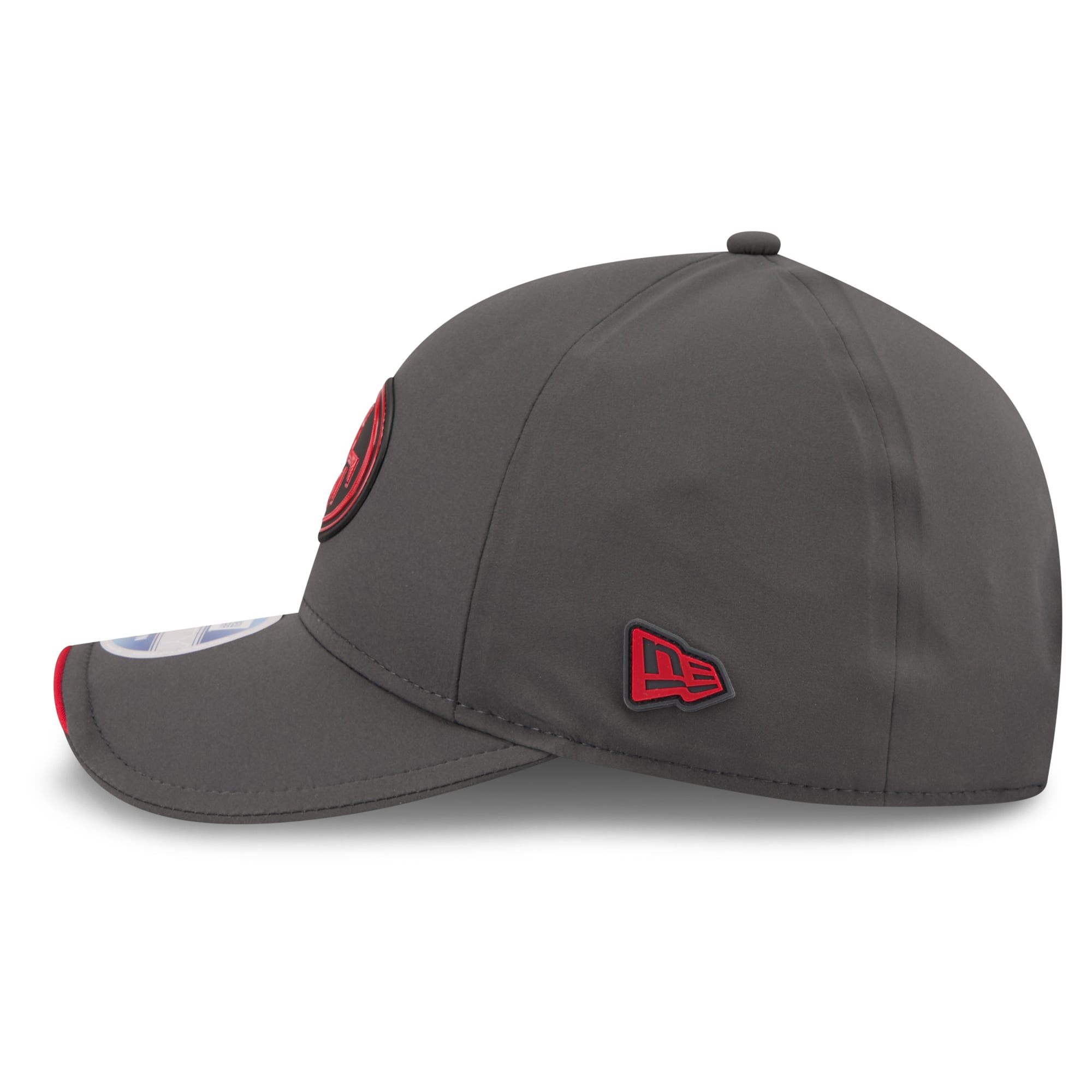 Casquette ajustable New Era 9FORTY M-Crown pour homme, couleur anthracite, San Francisco 49ers, collection 2026, idéale pour les temps froids.