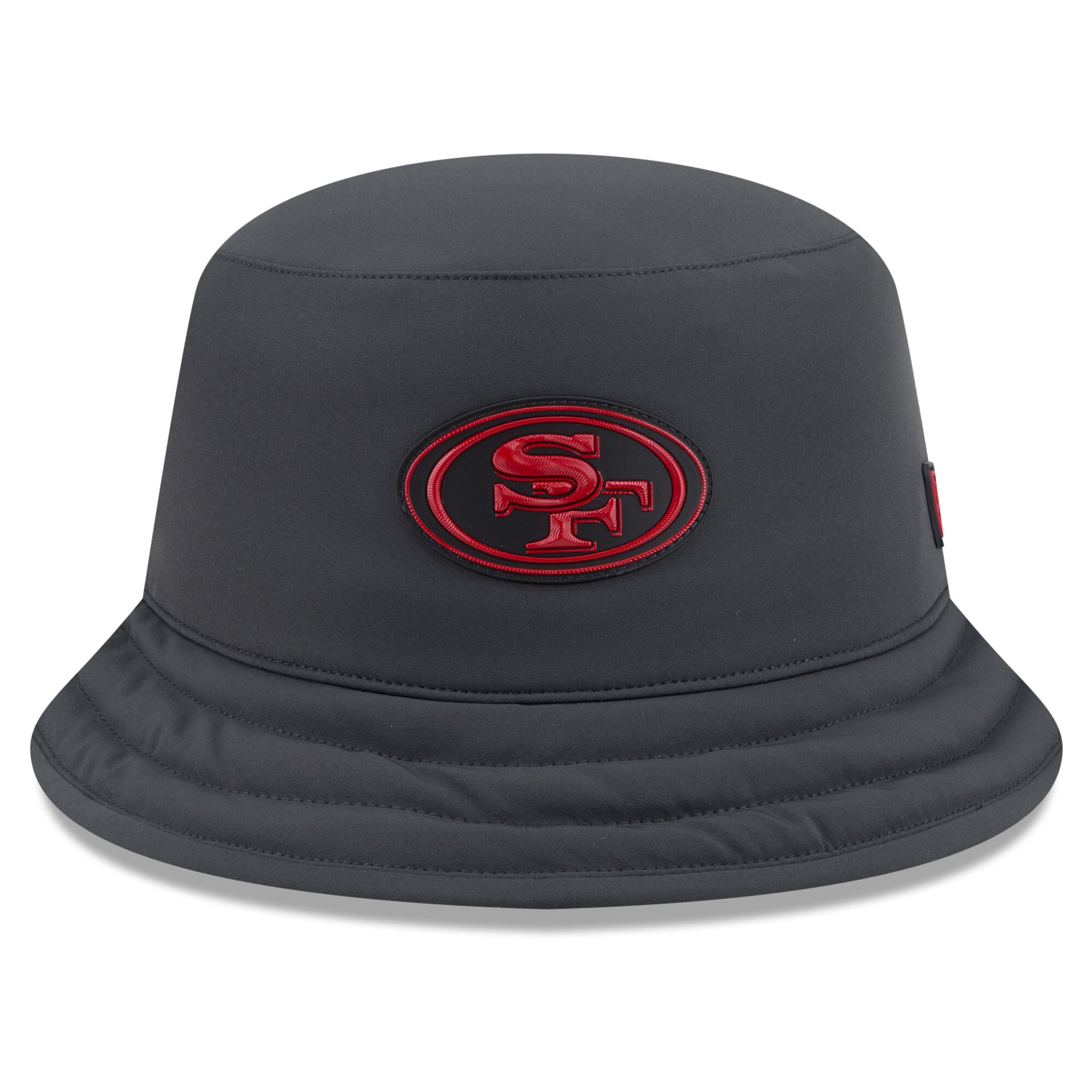 Bob New Era anthracite pour homme, San Francisco 49ers, édition limitée 2026, bob pour les temps froids