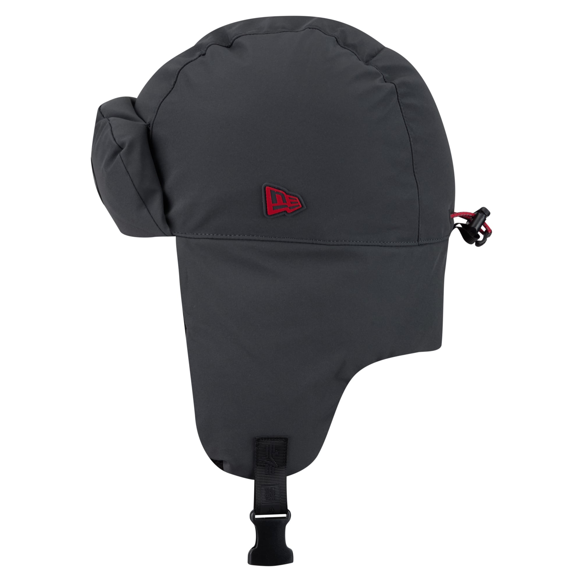 Casquette trappeur New Era anthracite pour homme, San Francisco 49ers, édition limitée 2026, idéale pour les temps froids.