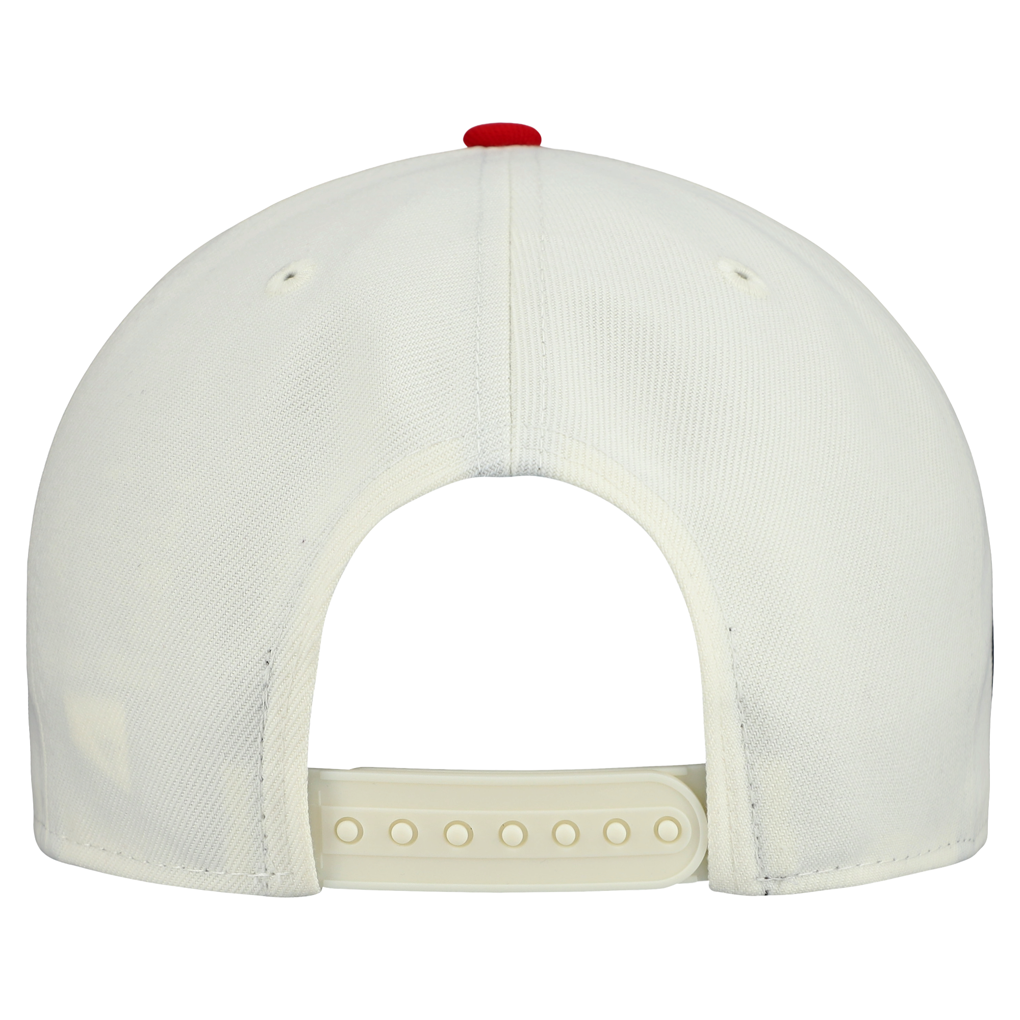 Men's New Era Cream San Francisco 49ers Upside Down 9FIFTY A-Frame Snapback Hat