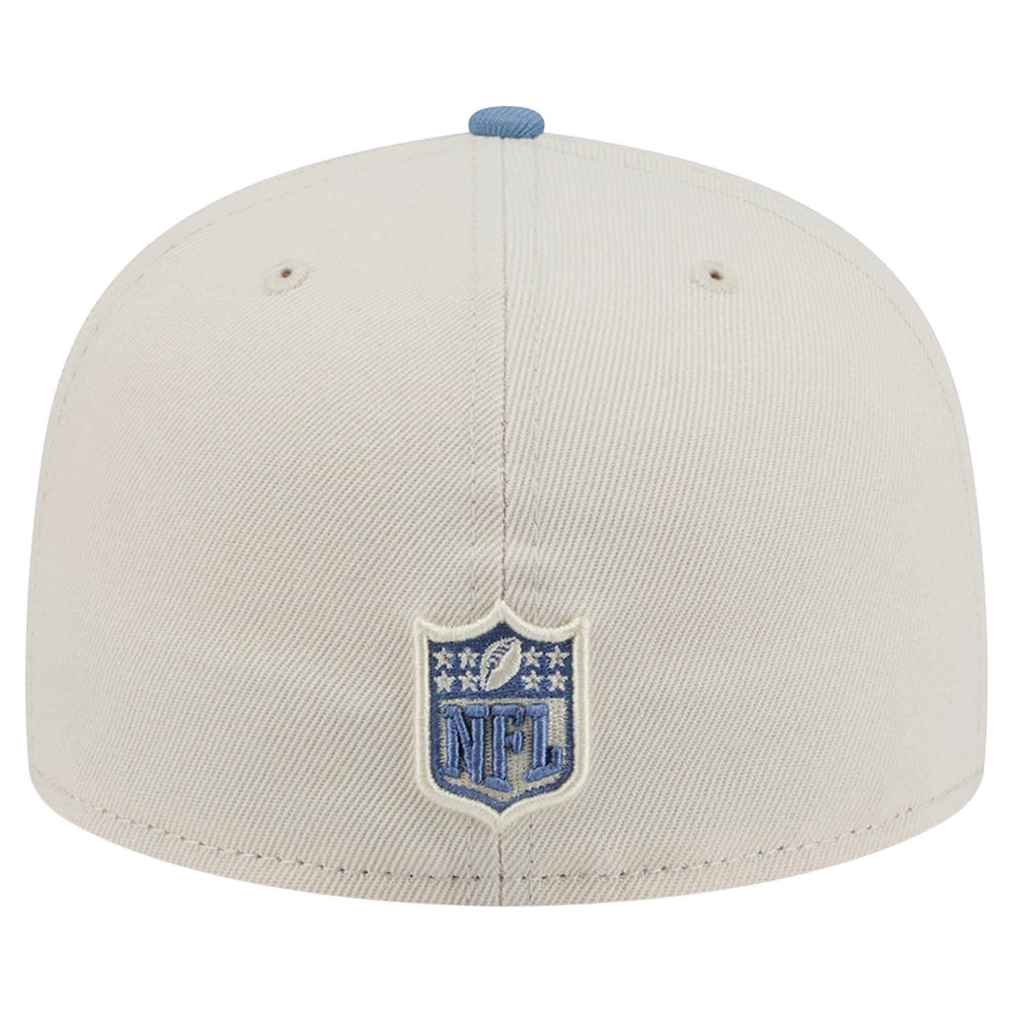 Casquette ajustée New Era 59FIFTY crème/bleue pour homme, collection San Francisco 49ers