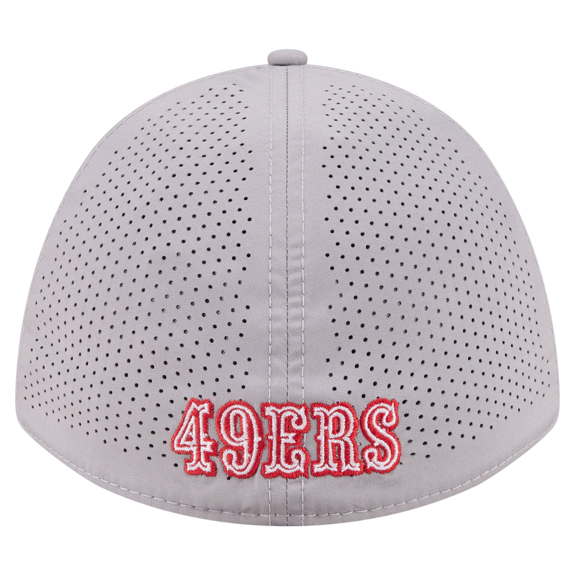 Men's New Era Gray San Francisco 49ers 39THIRTY M-Crown Stretch Hat