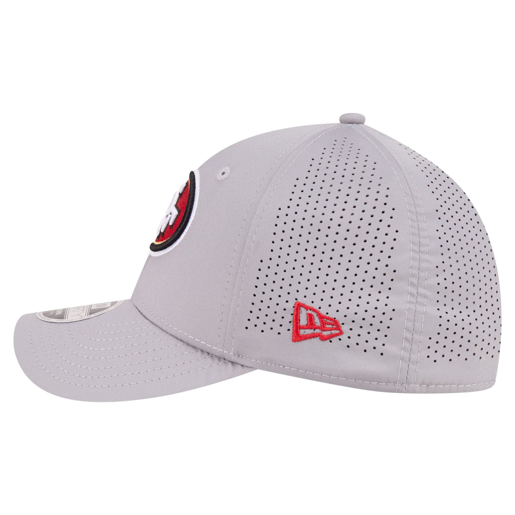 Men's New Era Gray San Francisco 49ers 39THIRTY M-Crown Stretch Hat