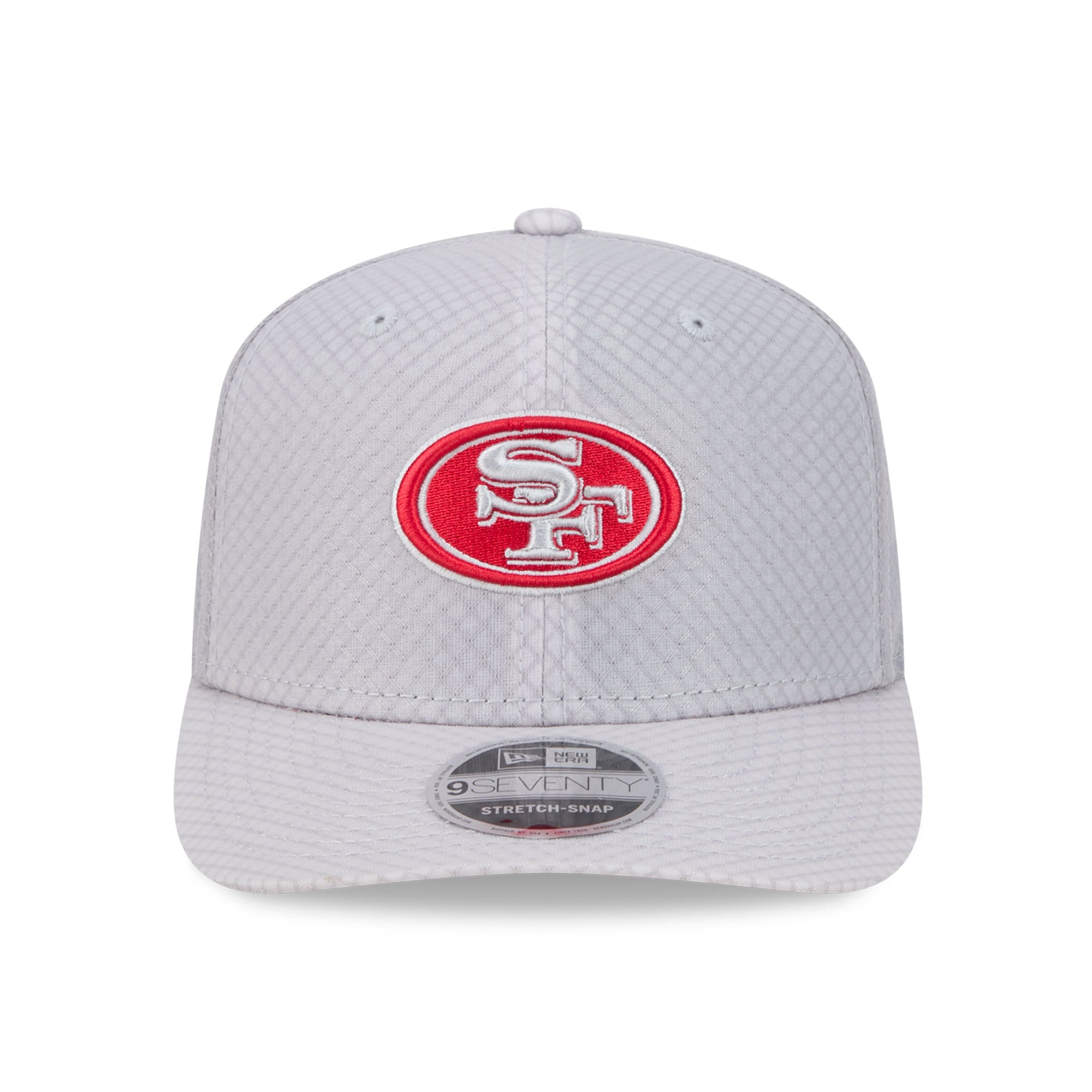 Casquette ajustable New Era grise San Francisco 49ers 9SEVENTY pour homme