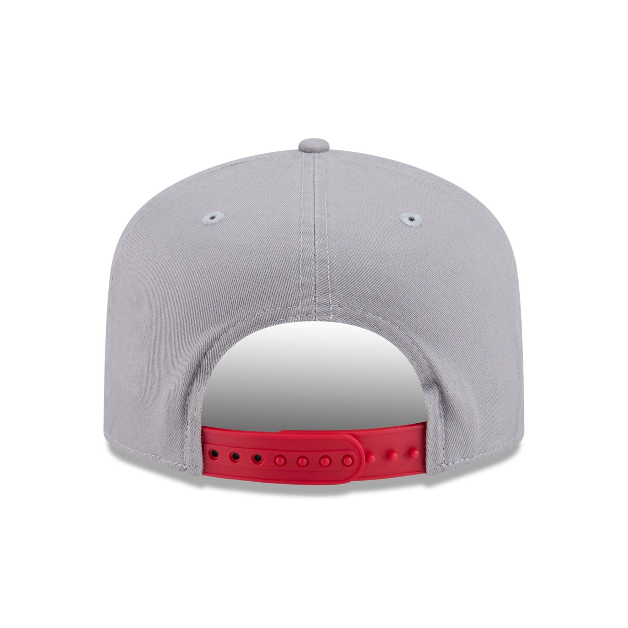 Casquette ajustable New Era grise pour homme, modèle 19TWENTY, avec écusson des 49ers de San Francisco.