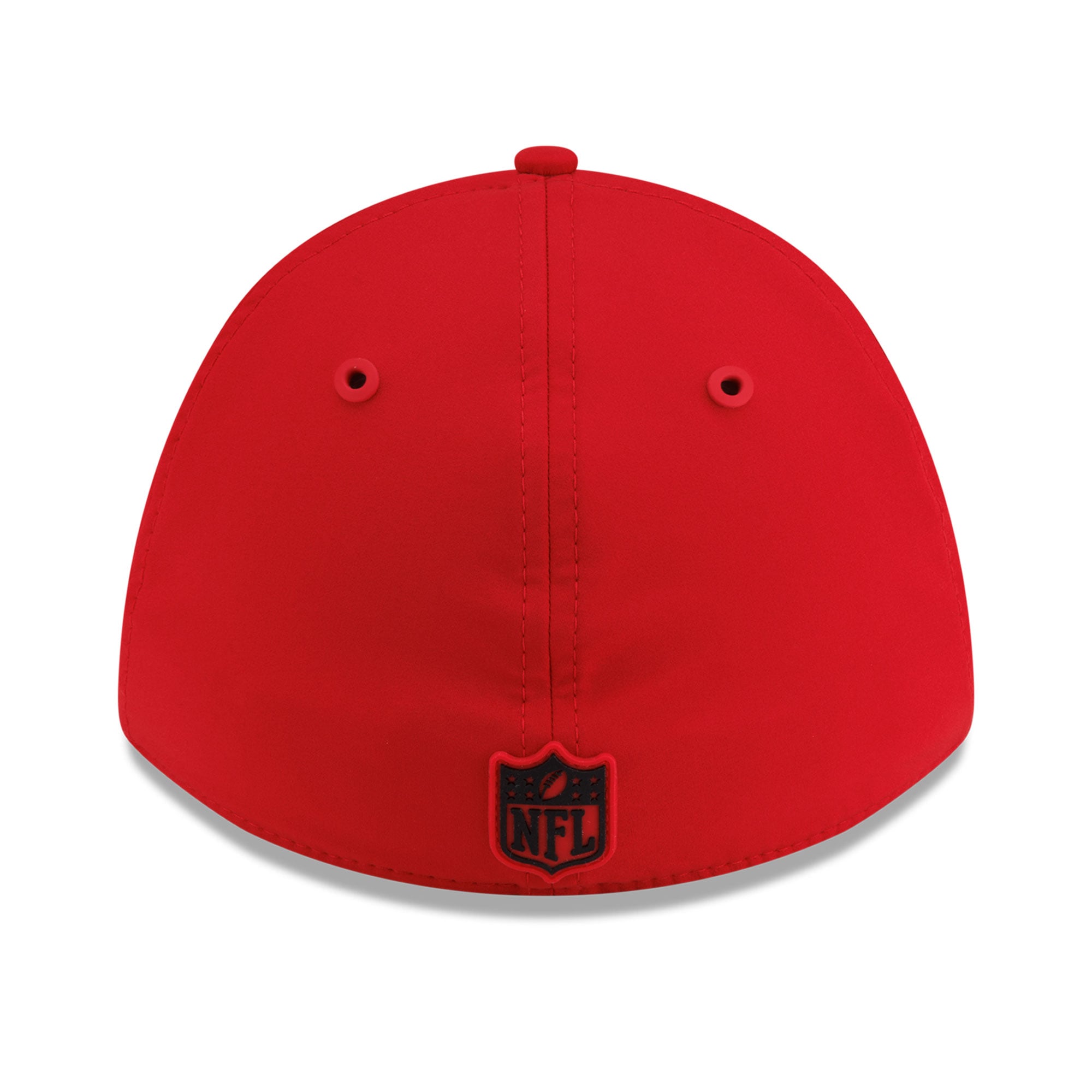 Casquette New Era Scarlet San Francisco 49ers 2026 Sideline 39THIRTY M-Crown Flex pour homme