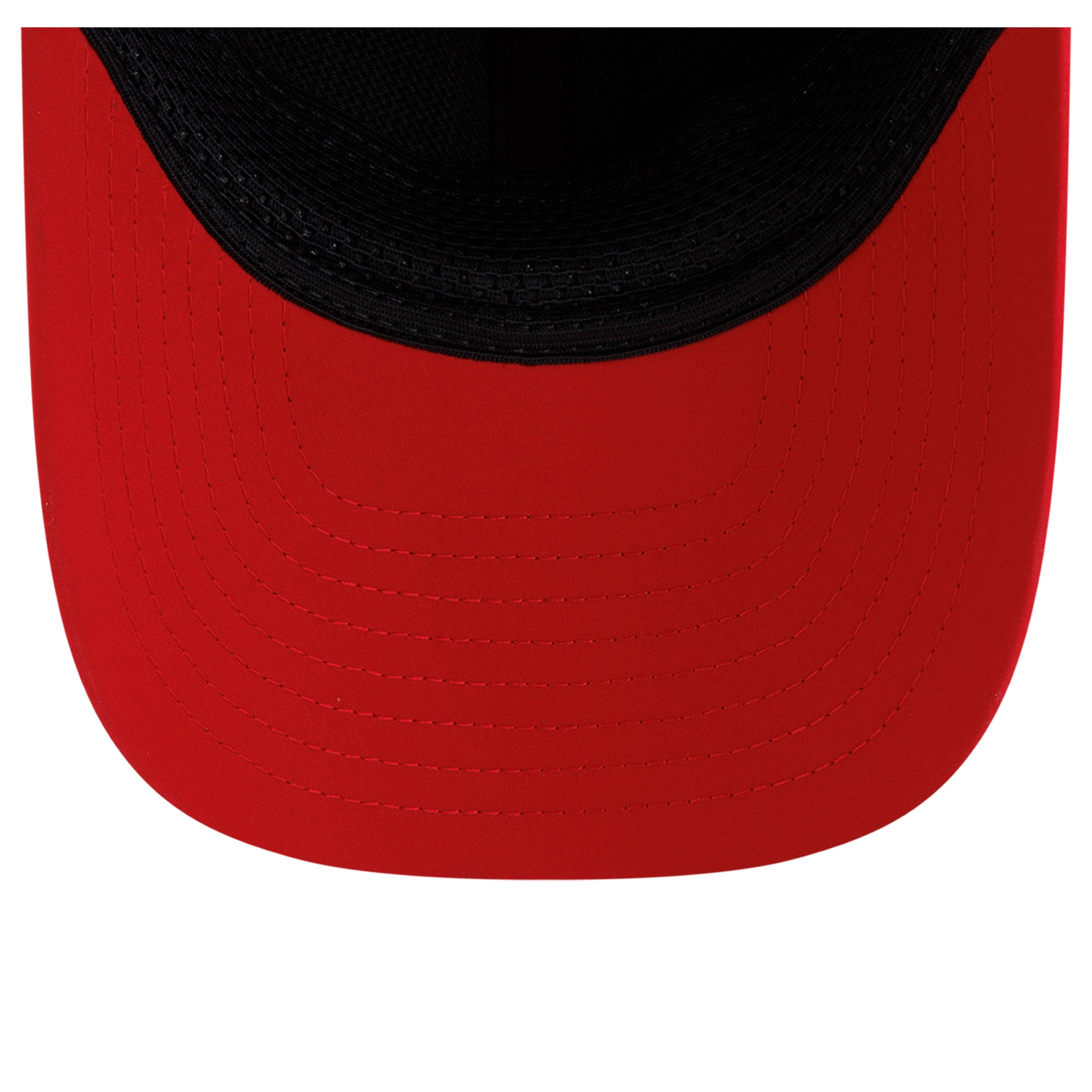Casquette New Era Scarlet San Francisco 49ers 2026 Sideline 39THIRTY M-Crown Flex pour homme