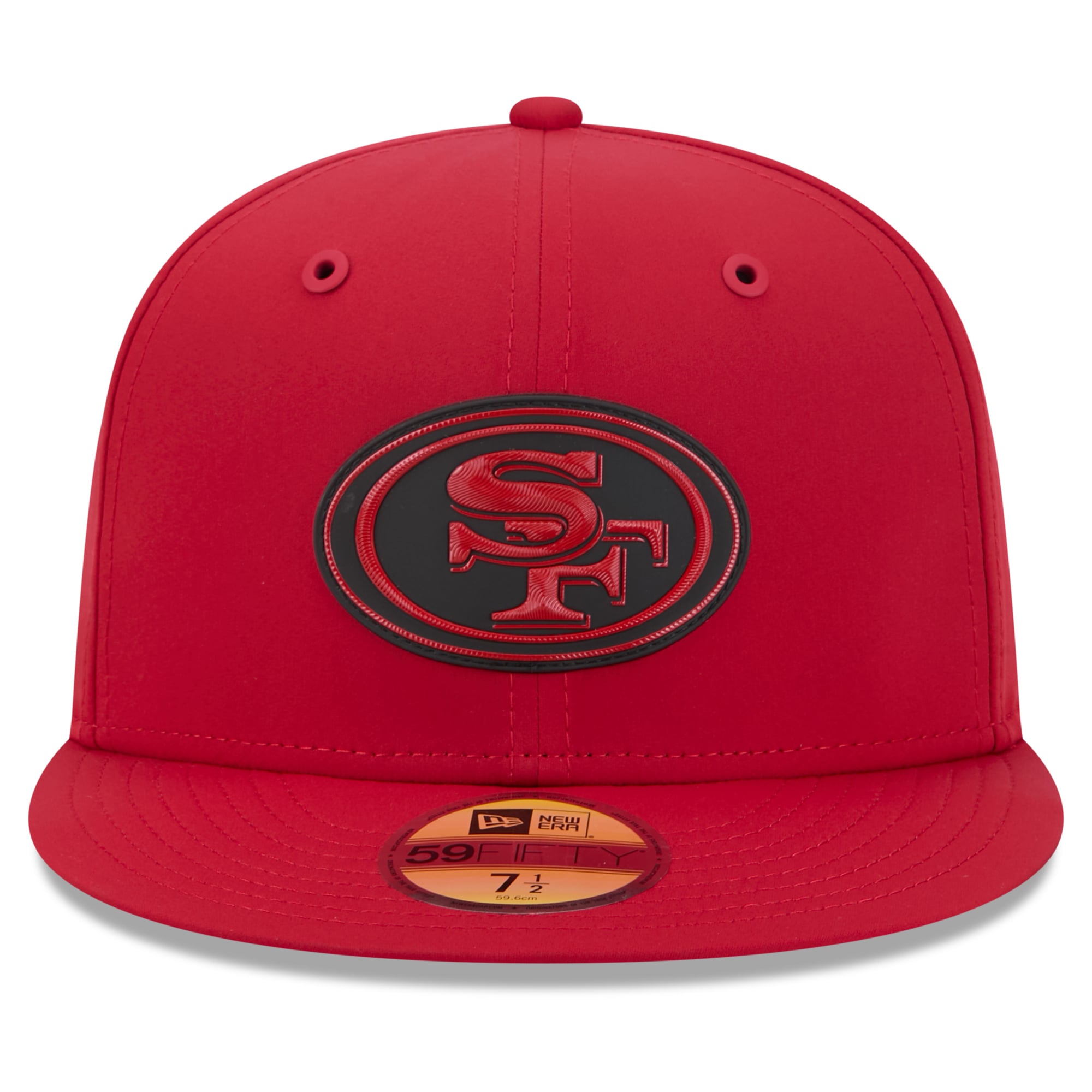 Men's New Era Scarlet San Francisco 49ers 2026 Sideline 59FIFTY Fitted Hat