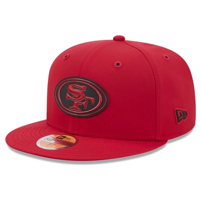 San Francisco 49ers New Era 2026 Sideline 59FIFTY Fitted Hat - Scarlet