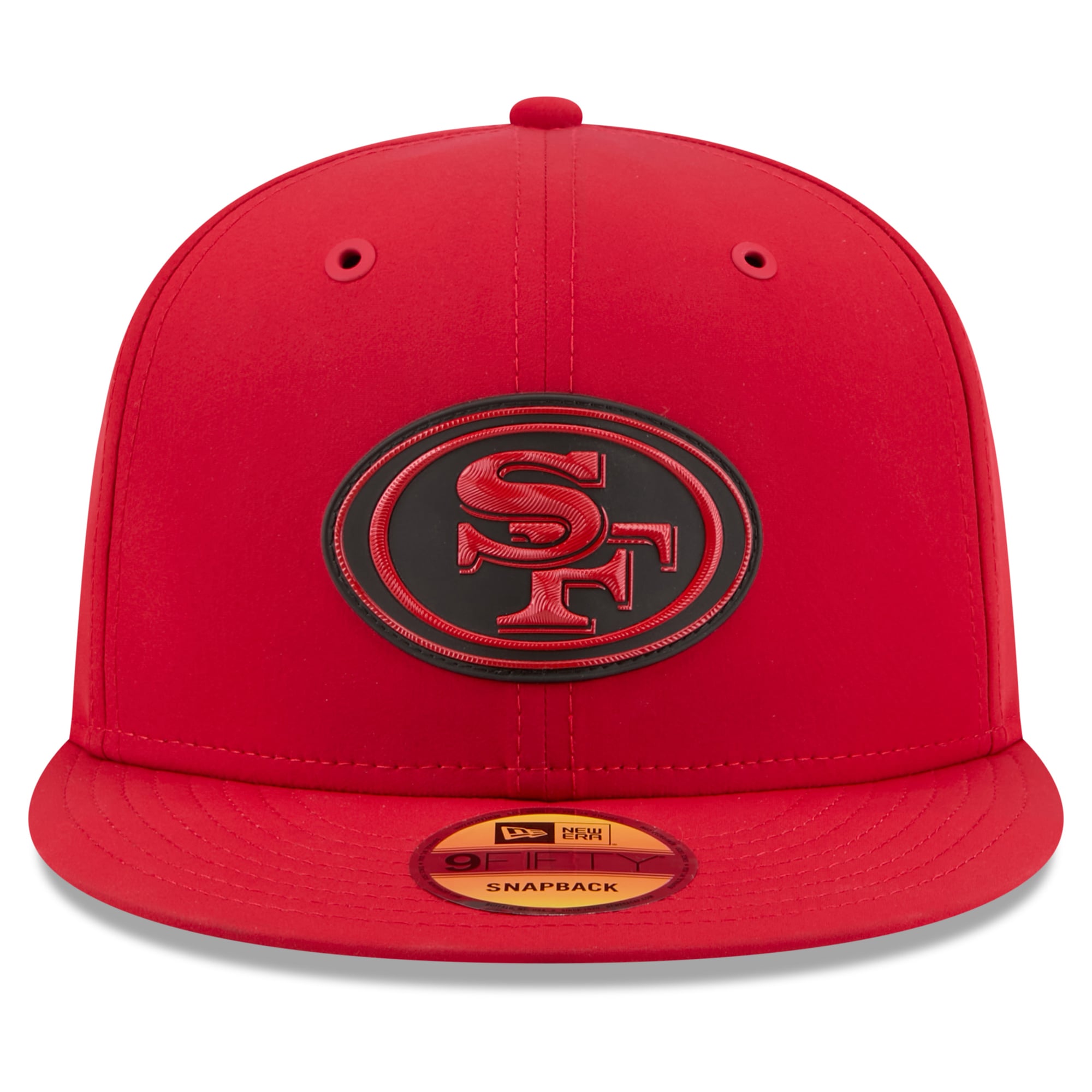 Men's New Era Scarlet San Francisco 49ers 2026 Sideline 9FIFTY Snapback Hat