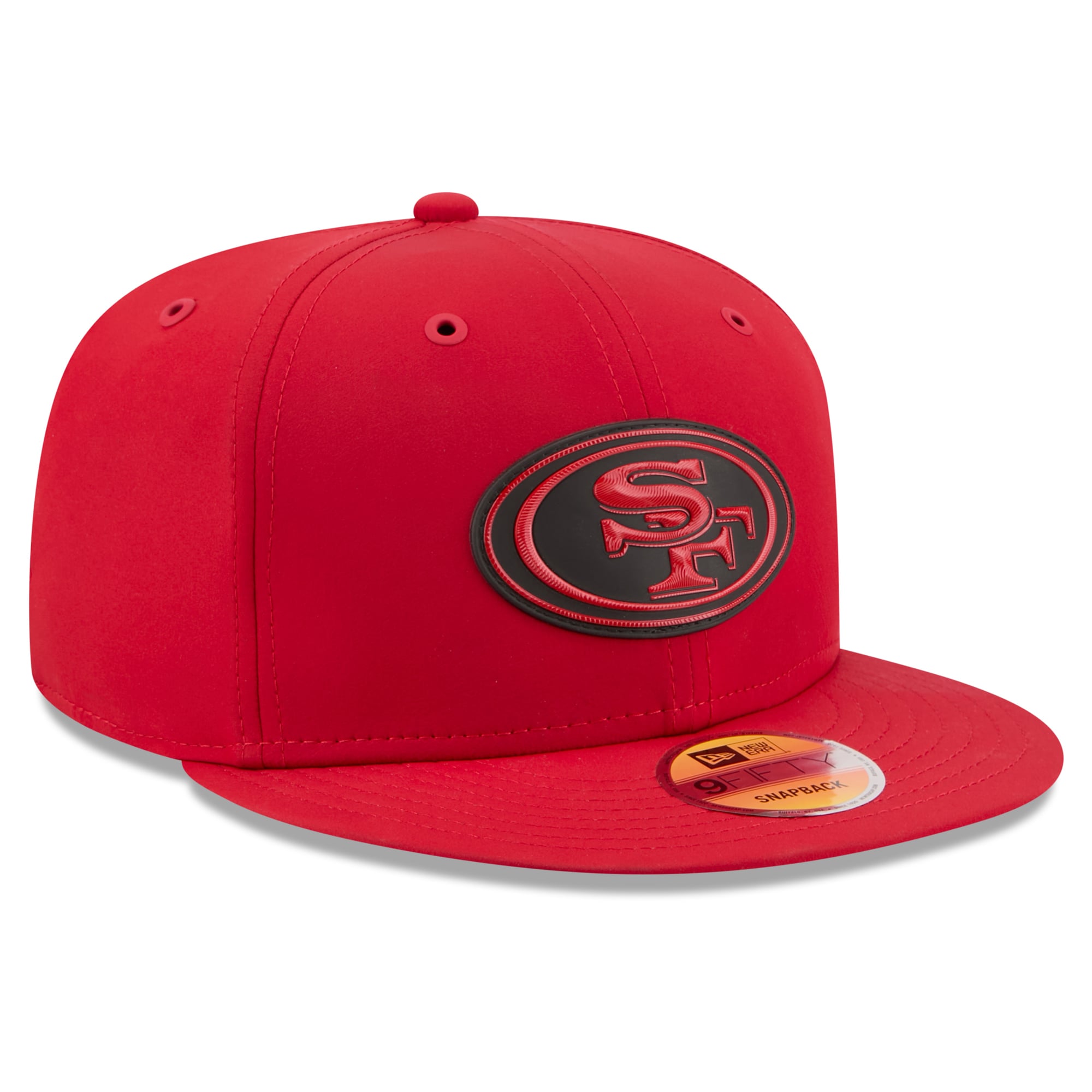 Men's New Era Scarlet San Francisco 49ers 2026 Sideline 9FIFTY Snapback Hat