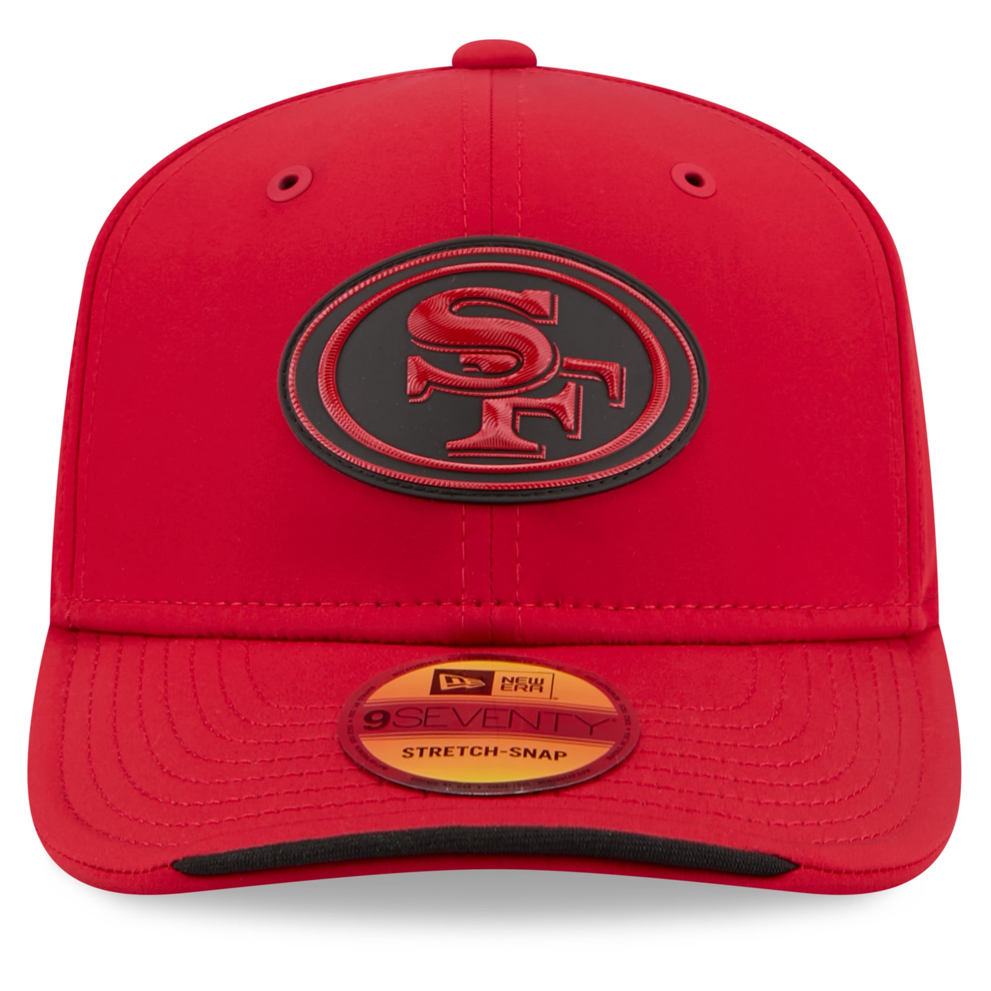 Men's New Era Scarlet San Francisco 49ers 2026 Sideline 9SEVENTY Adjustable Hat