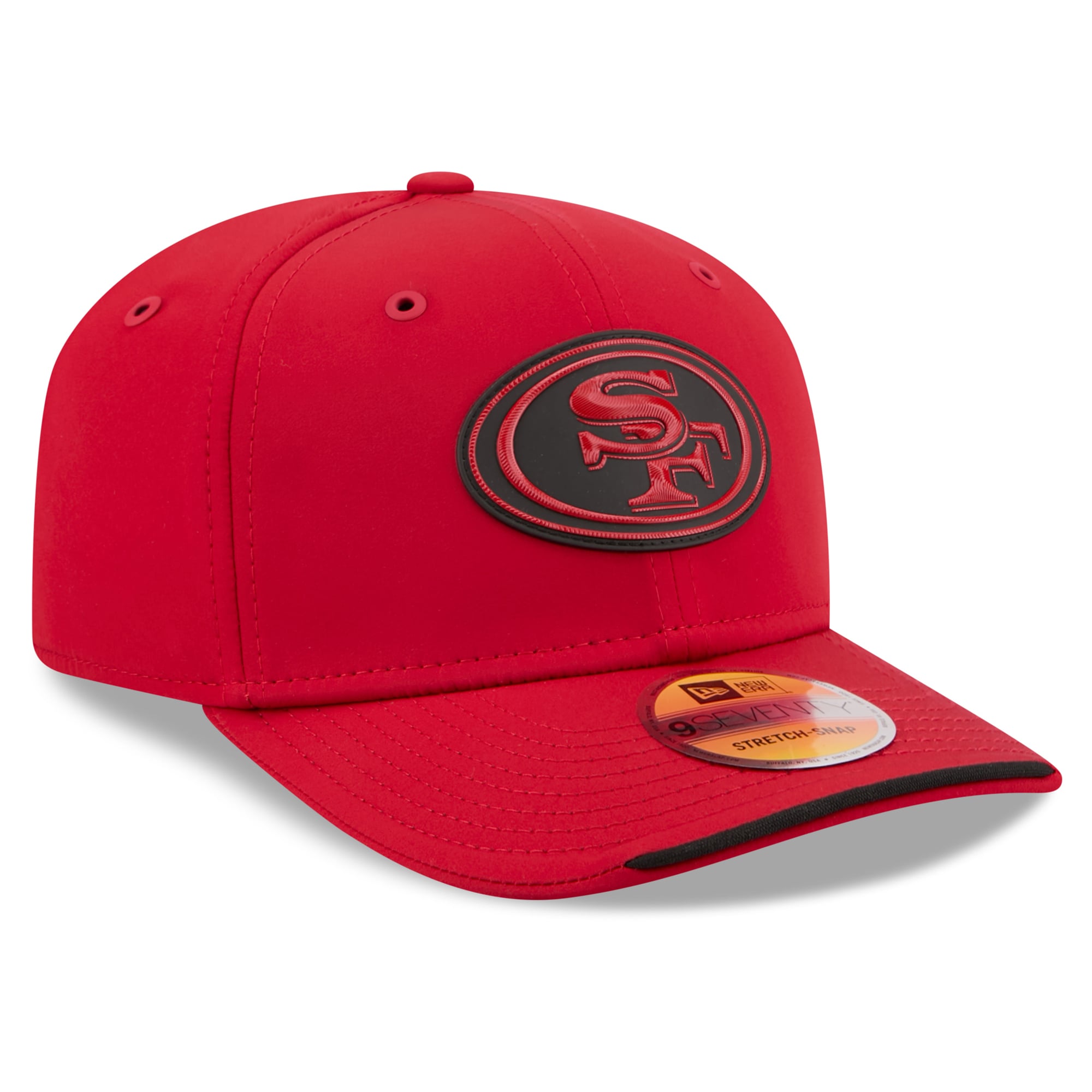 Men's New Era Scarlet San Francisco 49ers 2026 Sideline 9SEVENTY Adjustable Hat