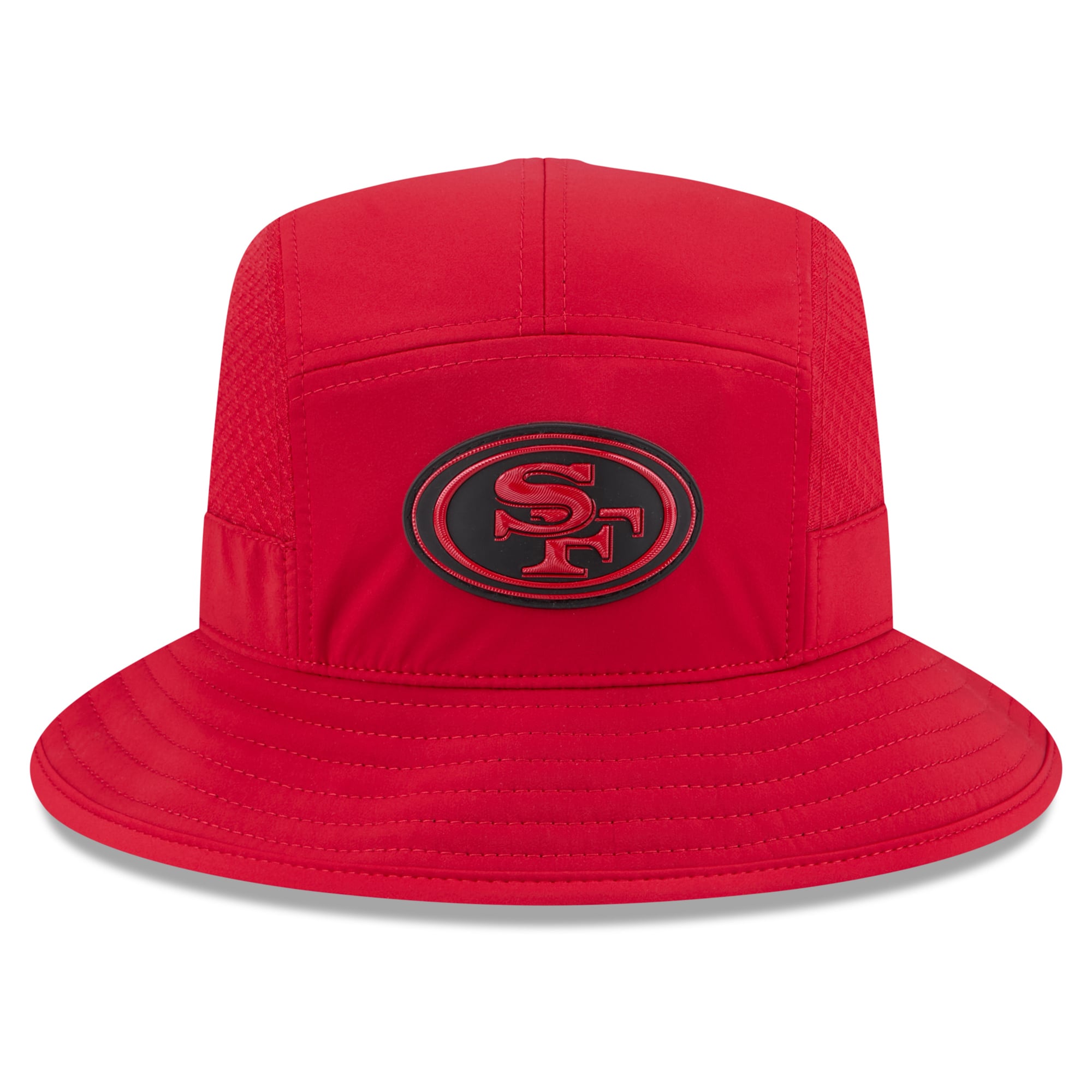 Men's New Era Scarlet San Francisco 49ers 2026 Sideline Bucket Hat