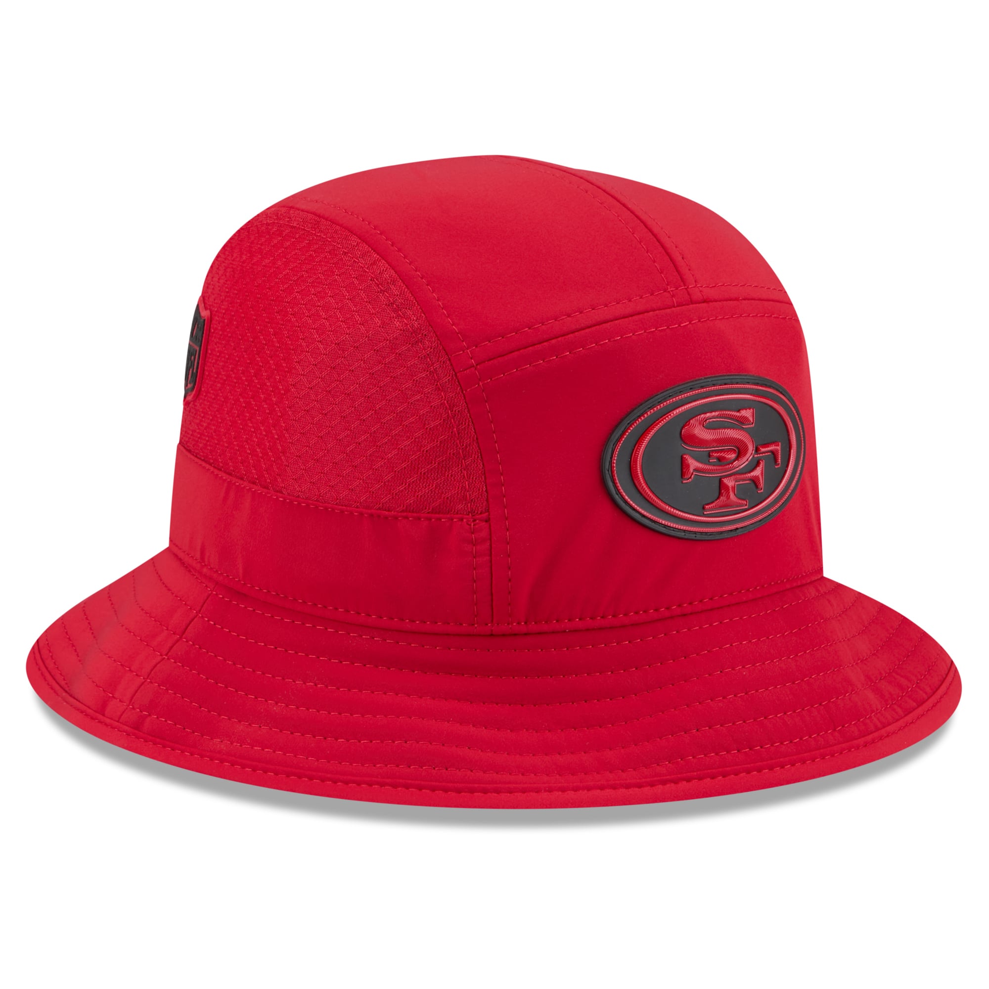 Men's New Era Scarlet San Francisco 49ers 2026 Sideline Bucket Hat