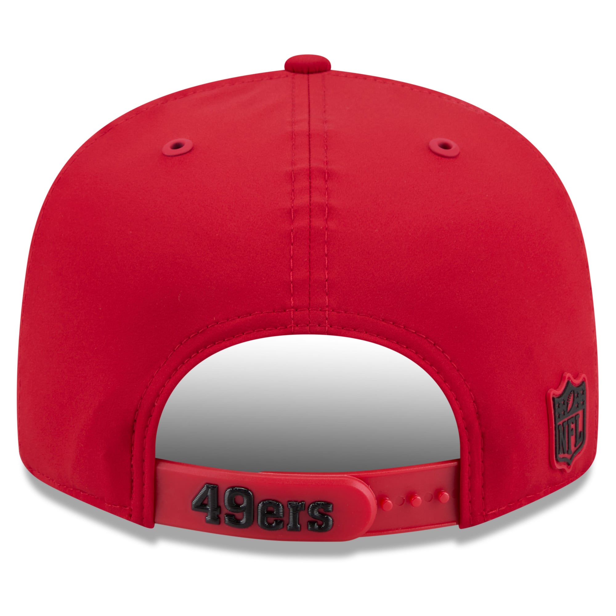 Casquette snapback New Era Scarlet San Francisco 49ers 2026 Sideline Throwback 9FIFTY pour homme