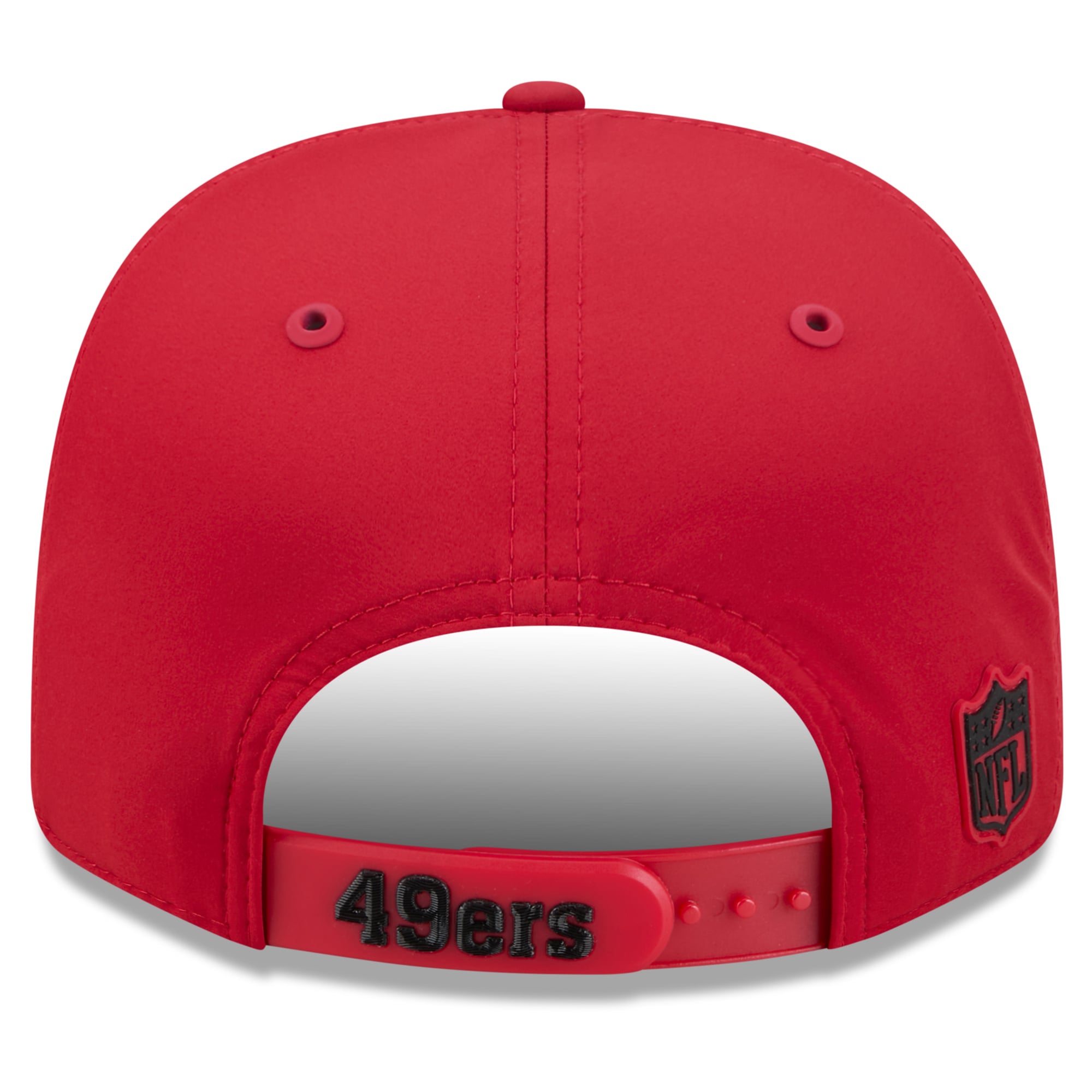 Men's New Era Scarlet San Francisco 49ers 2026 Sideline Throwback 9SEVENTY Adjustable Hat