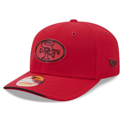 San Francisco 49ers New Era 2026 Sideline Throwback 9SEVENTY Adjustable Hat - Scarlet