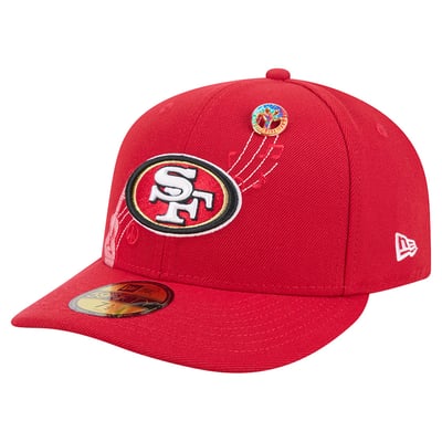 San Francisco 49ers New Era City Pin 59FIFTY Fitted Hat - Scarlet