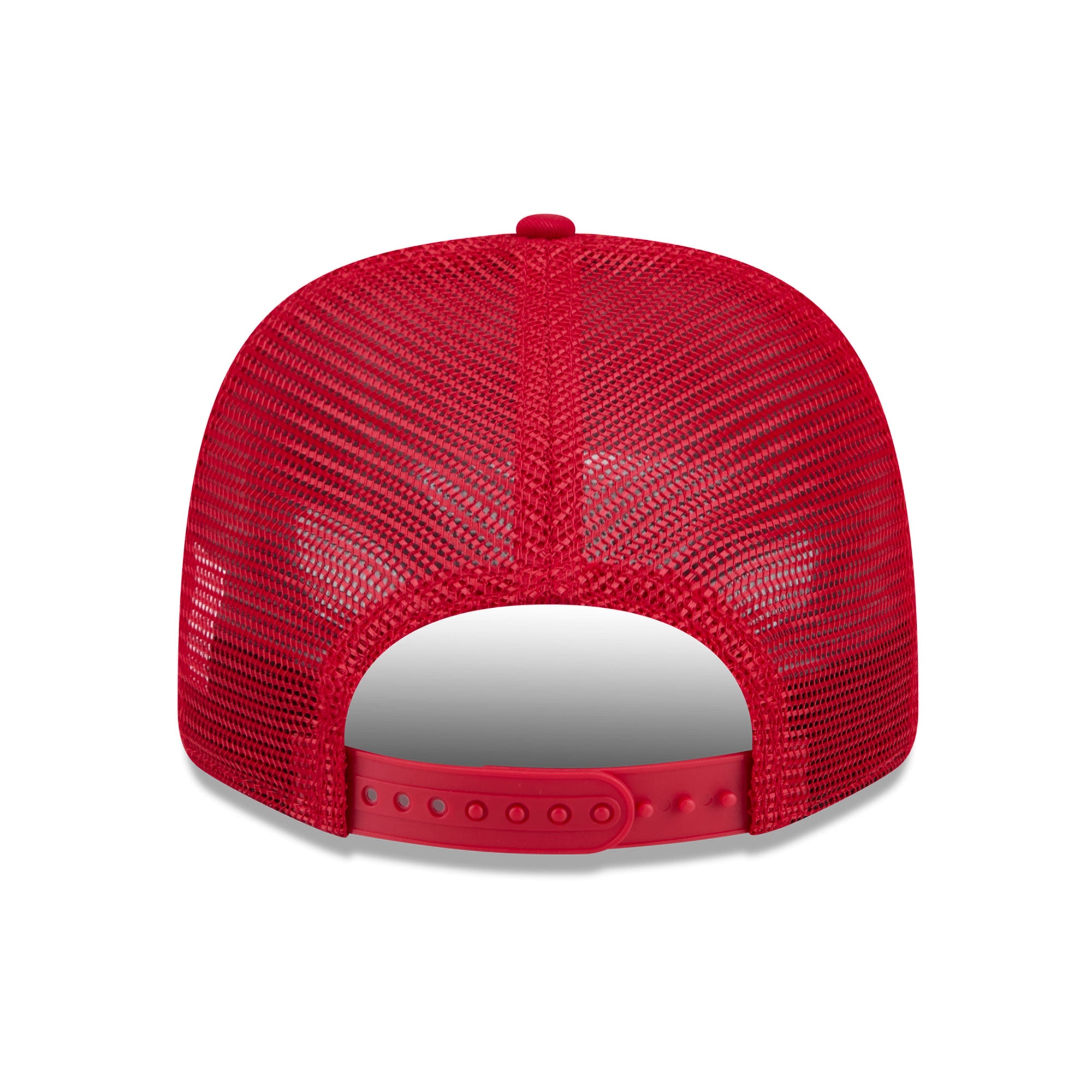 Casquette trucker New Era Scarlet San Francisco 49ers Collegiate 9SEVENTY pour homme