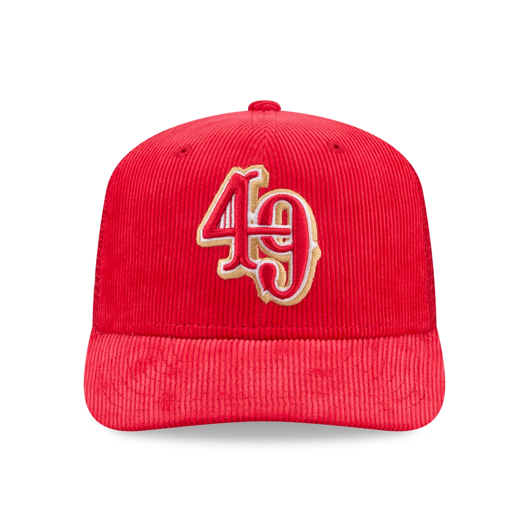 Casquette ajustable New Era Scarlet San Francisco 49ers Deceptor 9SEVENTY pour homme