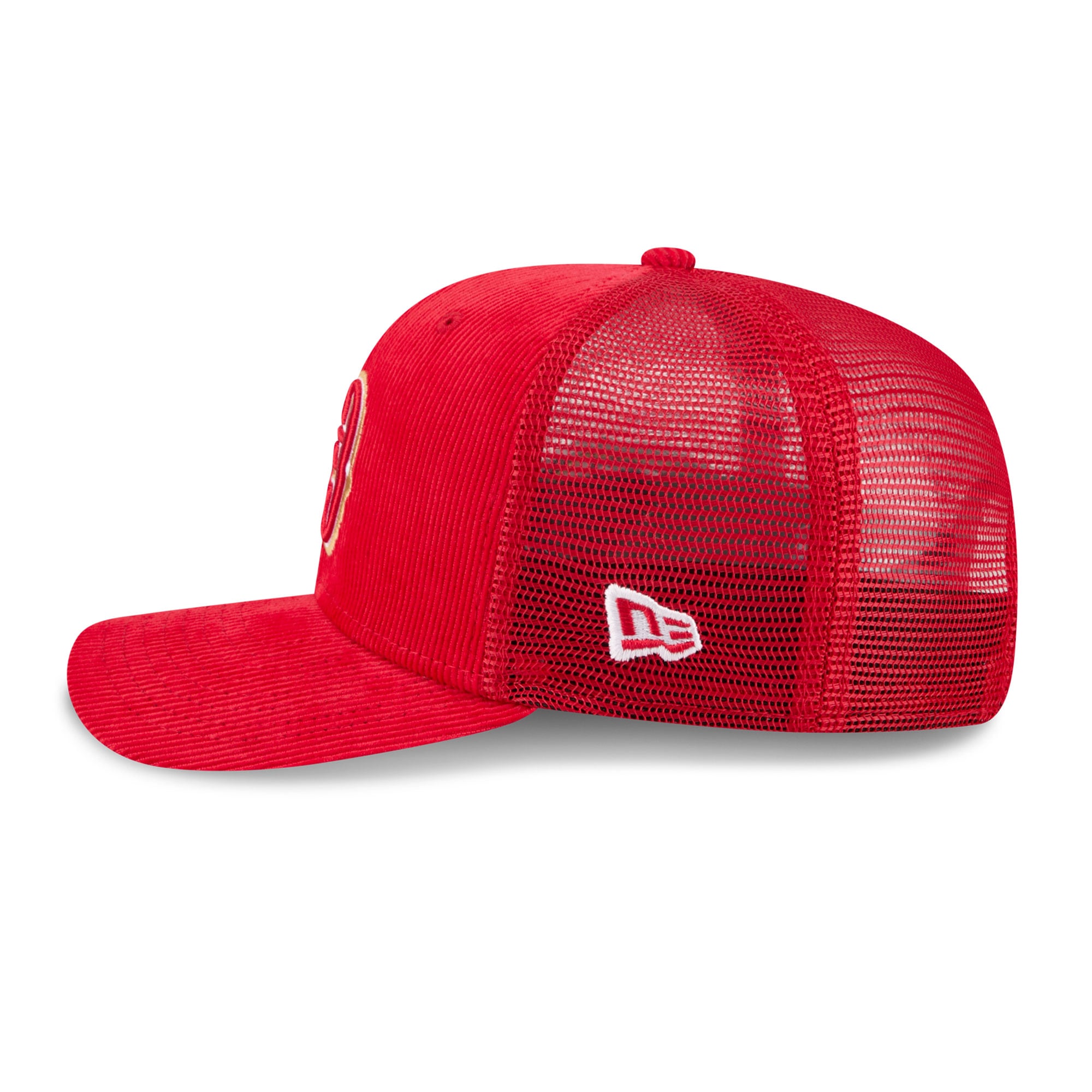 Casquette ajustable New Era Scarlet San Francisco 49ers Deceptor 9SEVENTY pour homme