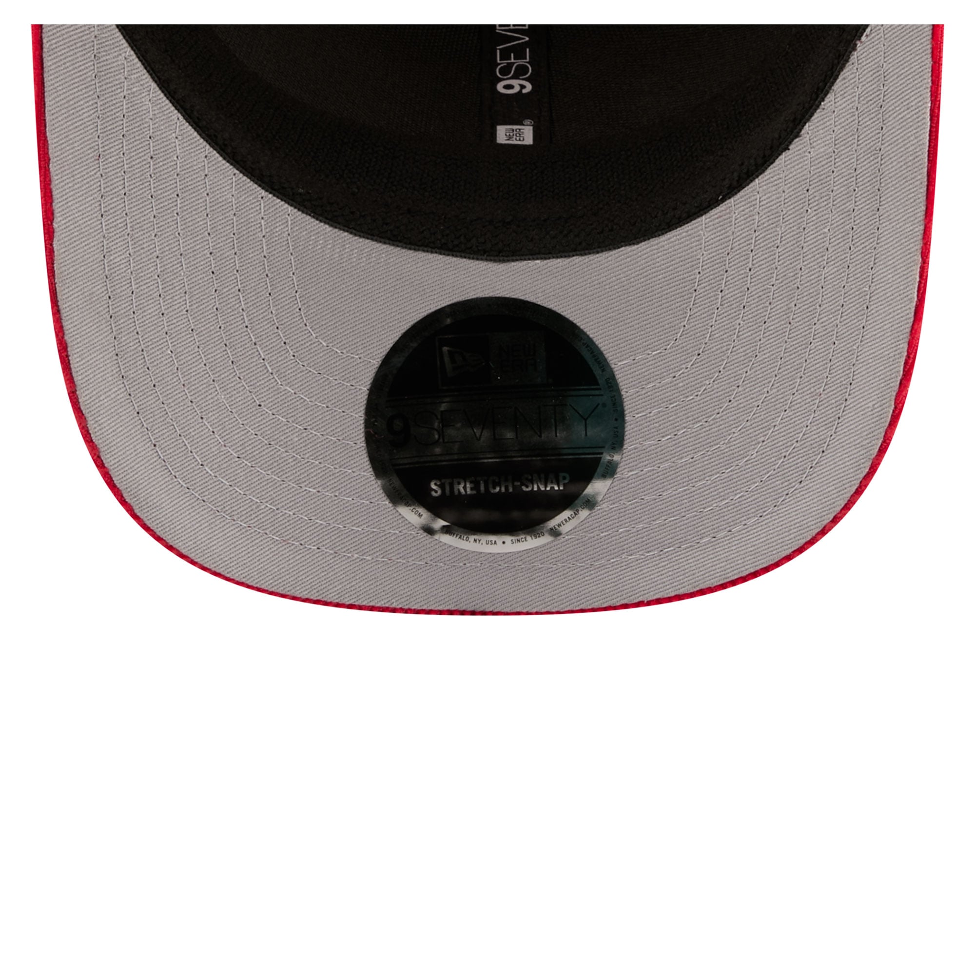 Casquette ajustable New Era Scarlet San Francisco 49ers Deceptor 9SEVENTY pour homme