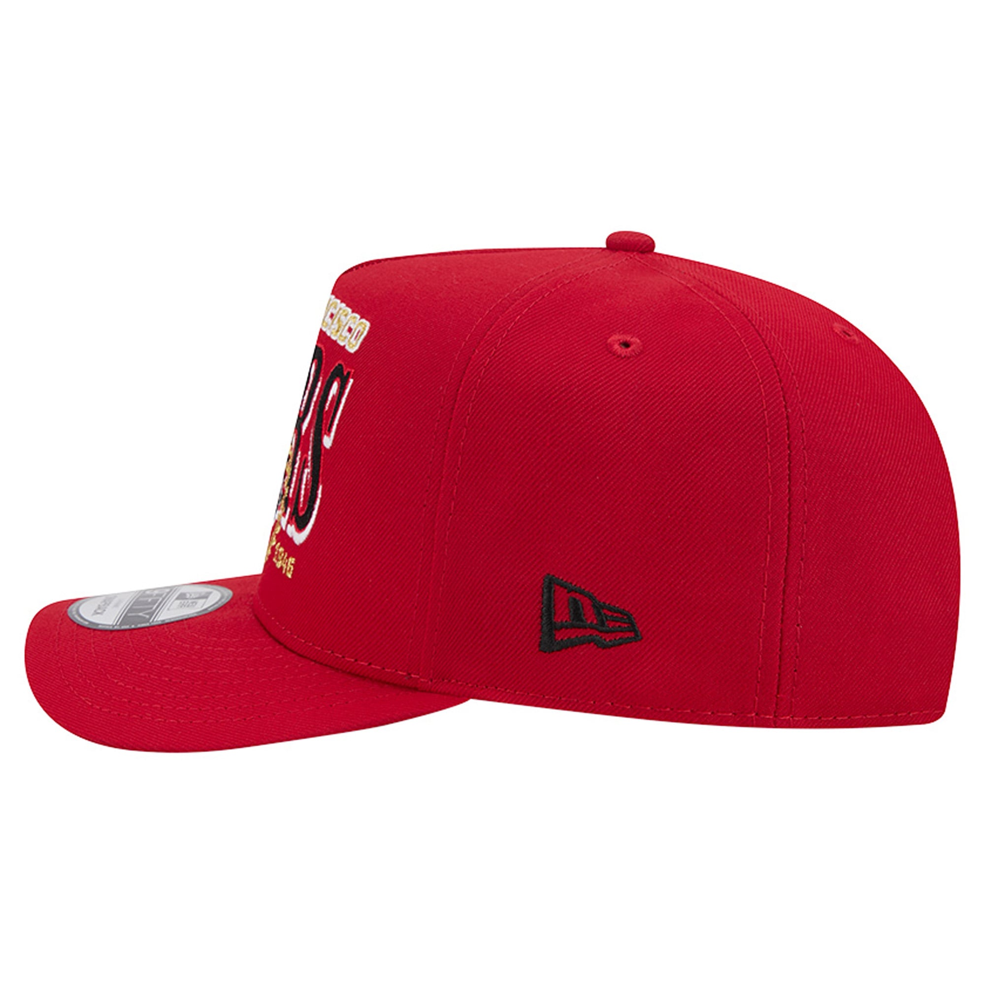 Casquette snapback New Era Scarlet San Francisco 49ers Laurel A-Frame 9FIFTY pour homme