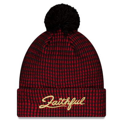 San Francisco 49ers New Era Rivalries Collection Cuffed Knit Hat - Scarlet