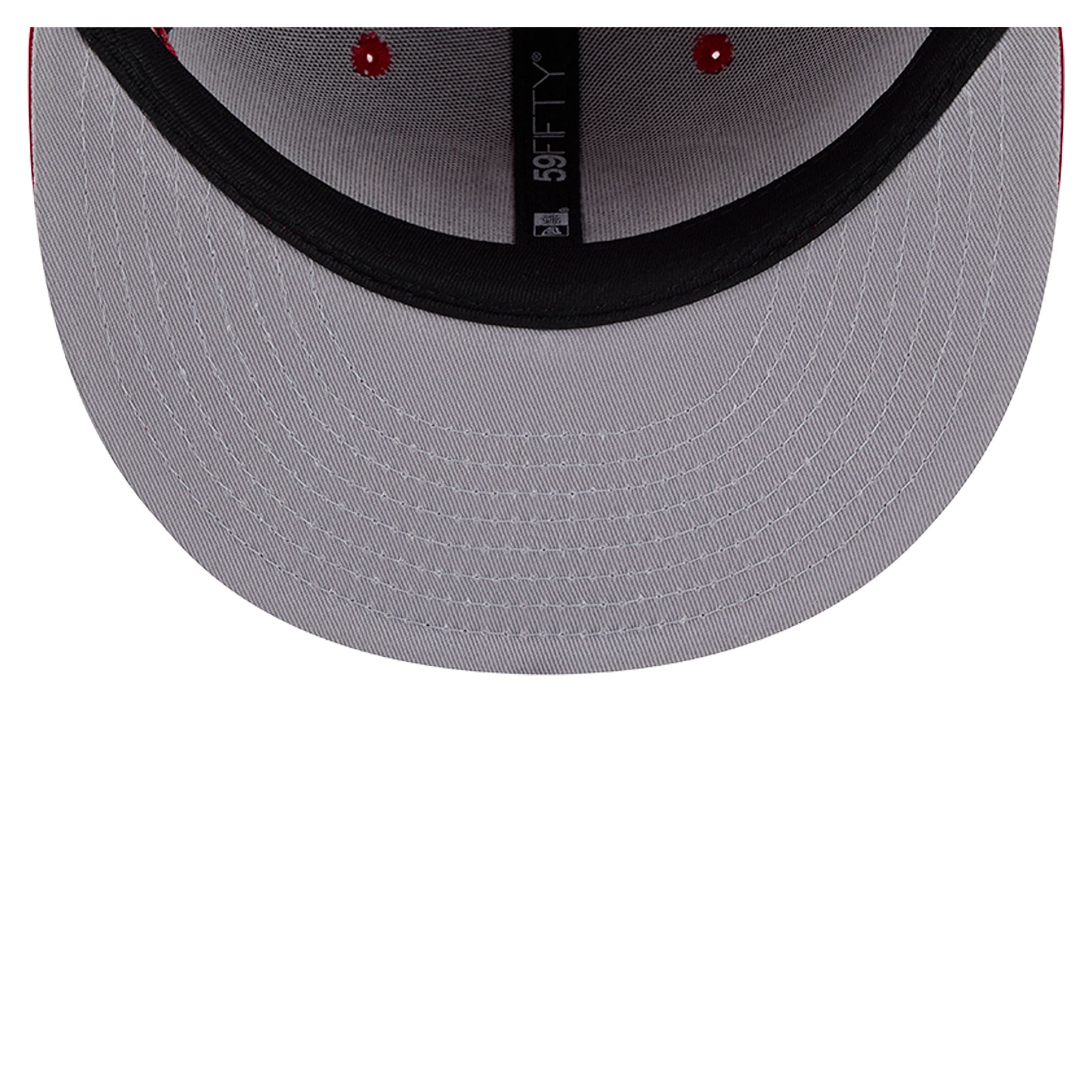 Casquette ajustée New Era Scarlet San Francisco 49ers 59FIFTY pour homme
