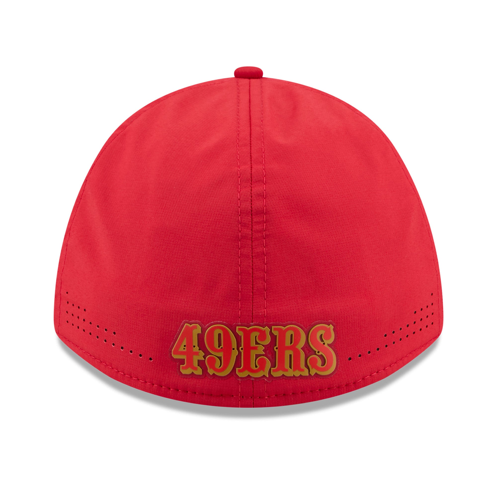 Casquette New Era Scarlet San Francisco 49ers Tonal 39THIRTY A-Frame Flex pour homme