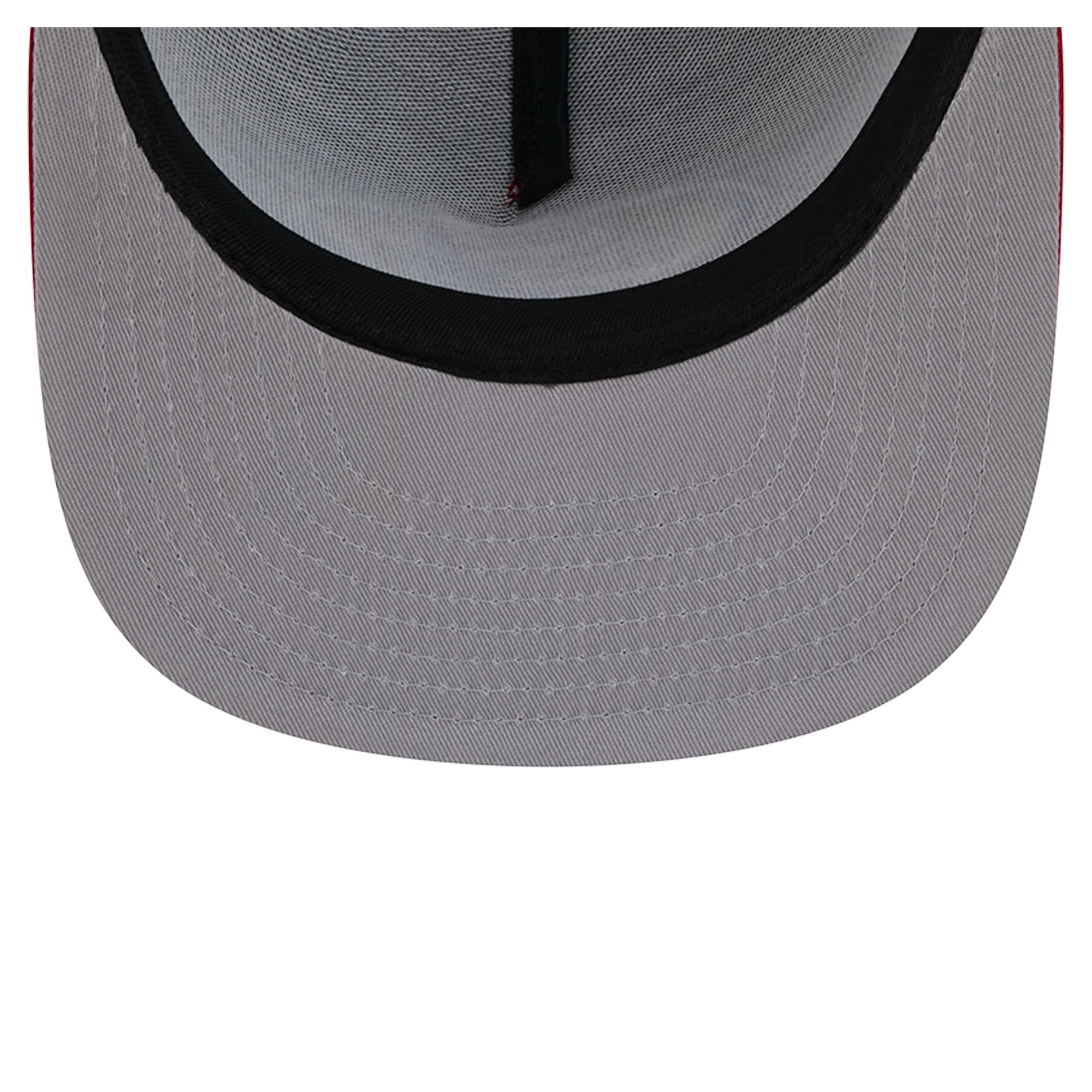 Casquette trucker New Era écarlate/noire San Francisco 49ers 9FIFTY à fermeture snapback pour homme