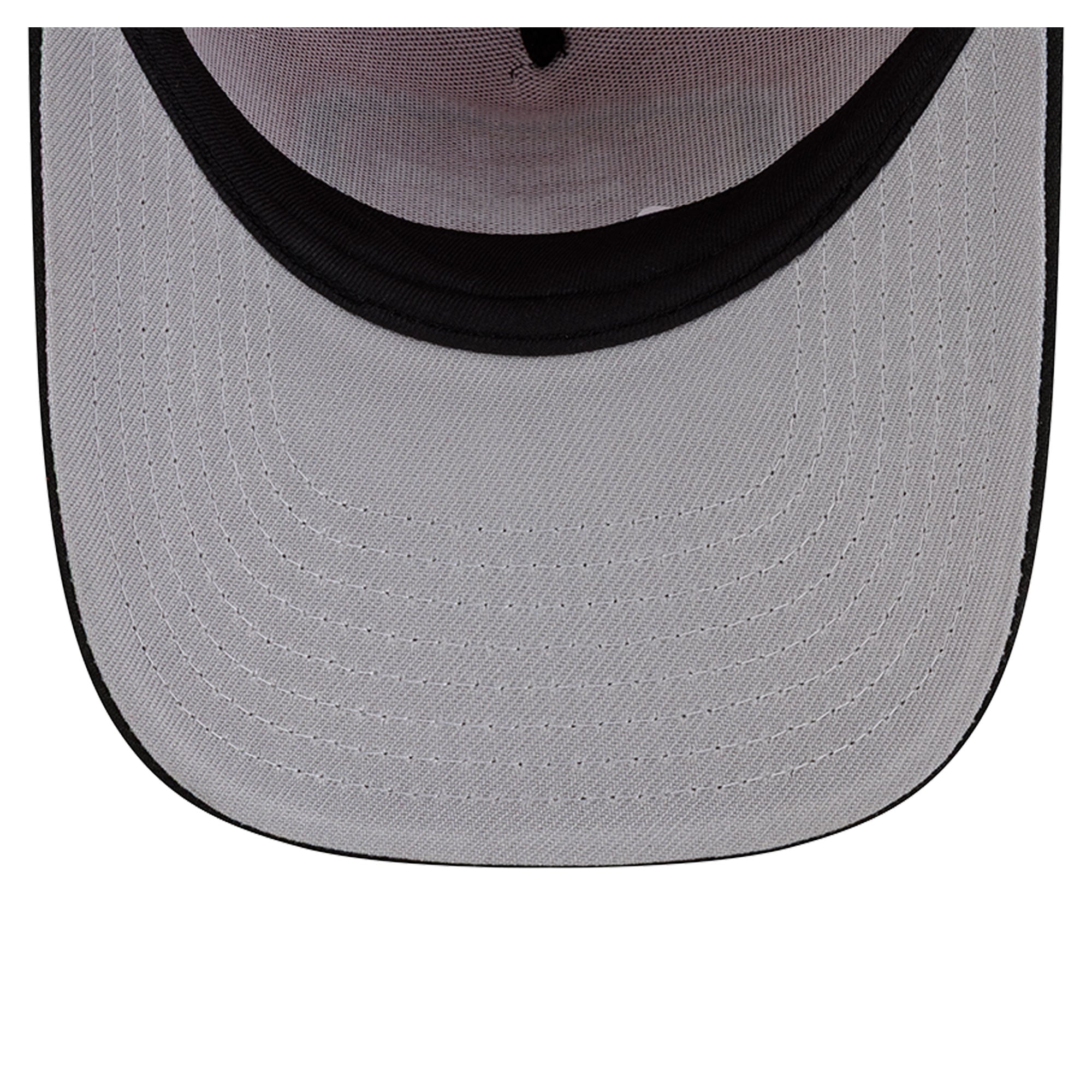 Men's New Era Scarlet/Black San Francisco 49ers Pixel A-Frame 9FIFTY Snapback Hat