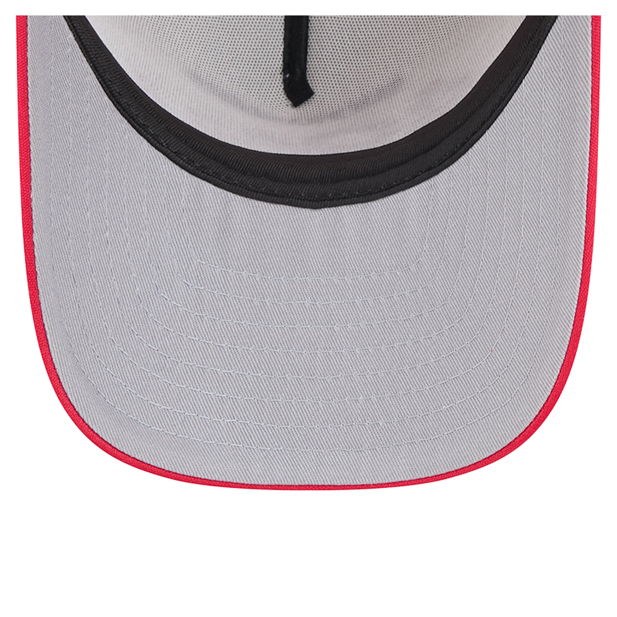 Men's New Era White/Scarlet San Francisco 49ers Foam A-Frame 9FIFTY Snapback Trucker Hat