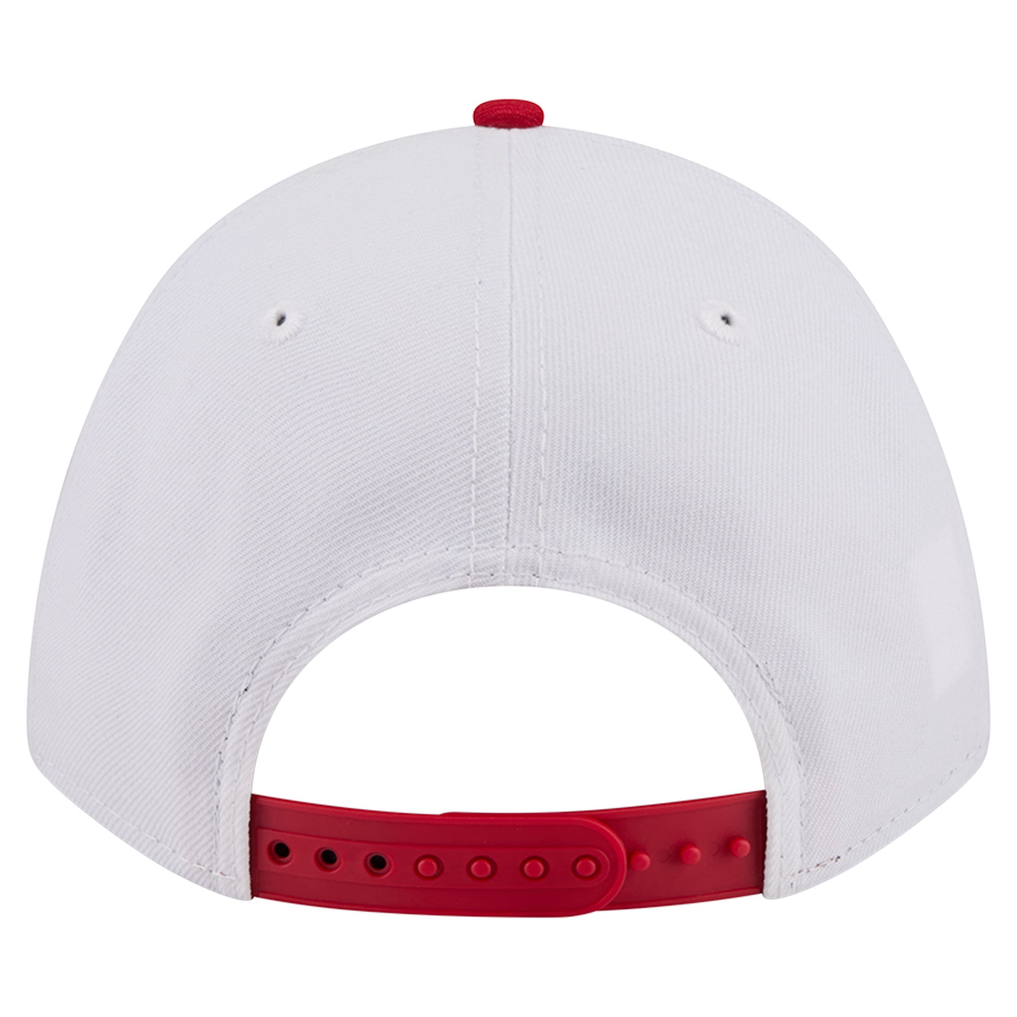 Casquette ajustable New Era blanche et écarlate San Francisco 49ers Loyal 9FORTY M-Crown pour homme