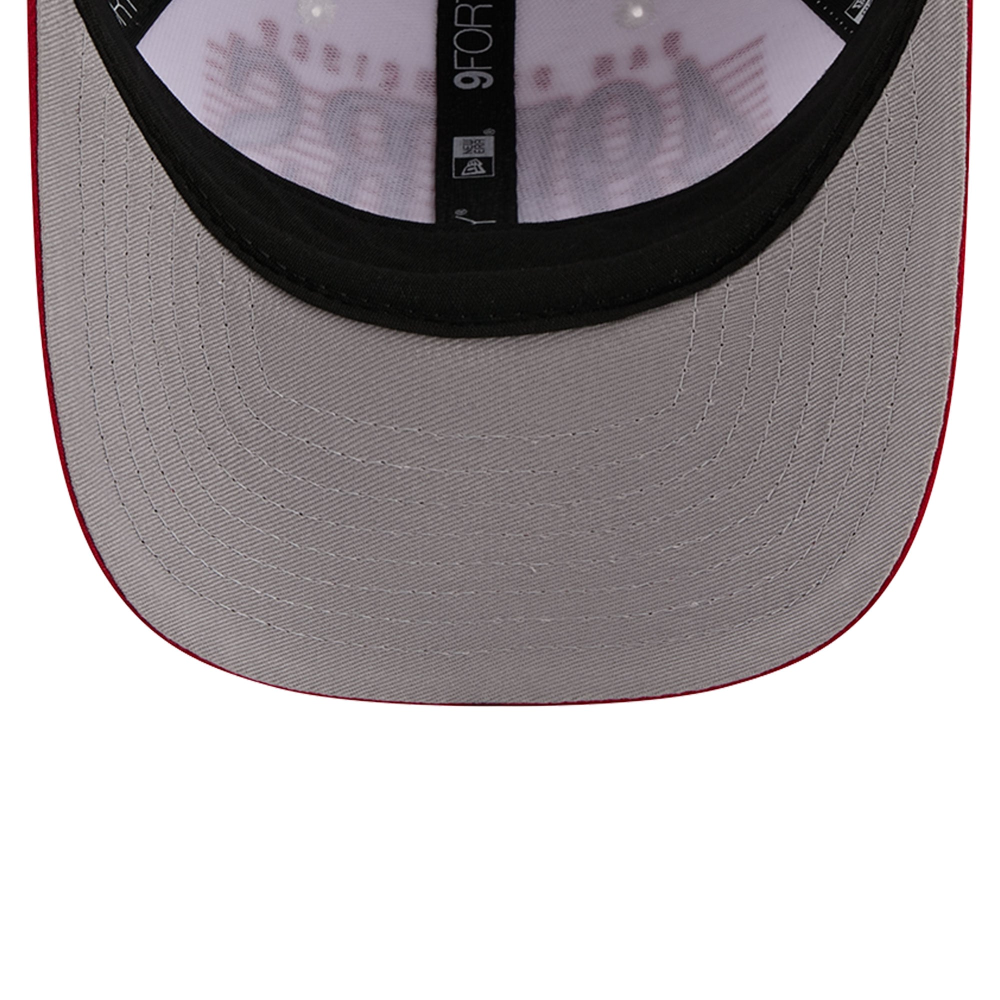 Casquette ajustable New Era blanche et écarlate San Francisco 49ers Loyal 9FORTY M-Crown pour homme