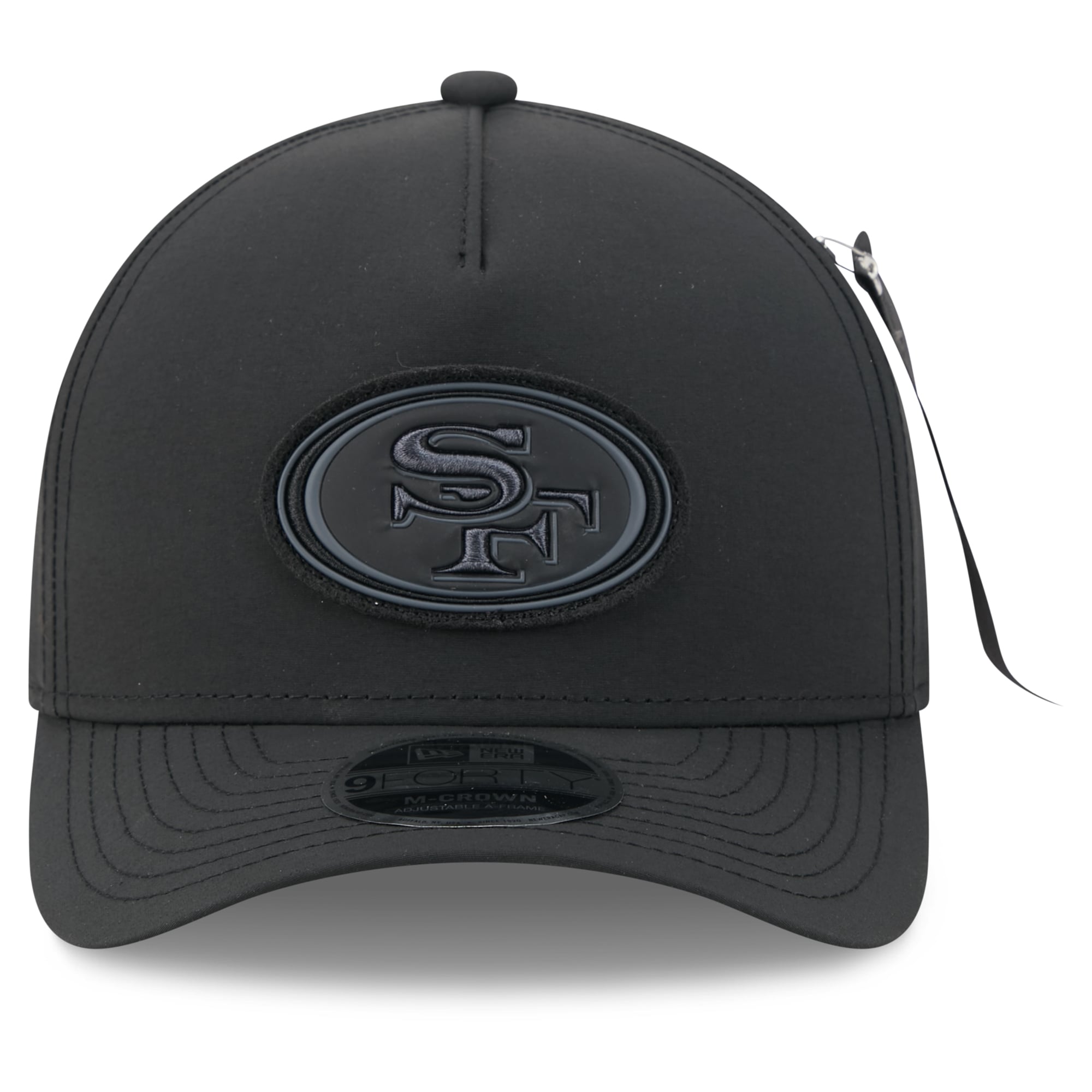 Casquette ajustable New Era x Alpha Industries noire San Francisco 49ers A-Frame 9FORTY pour homme