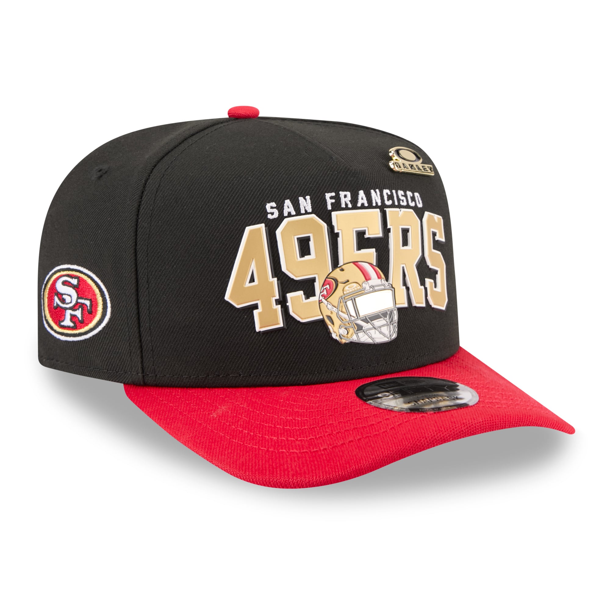 Casquette snapback New Era x Oakley noire San Francisco 49ers 9FIFTY A-Frame pour homme
