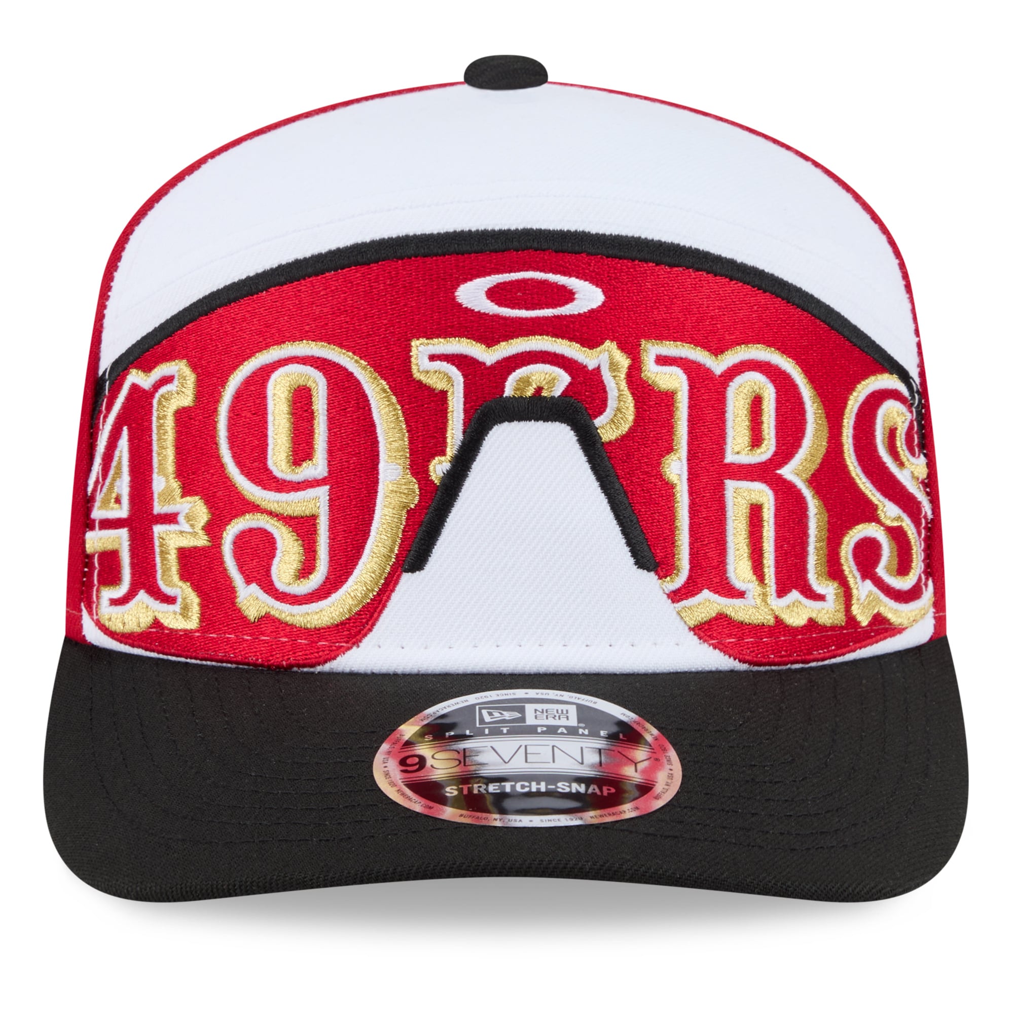 Men's New Era x Oakley  Scarlet San Francisco 49ers 9SEVENTY Adjustable Hat