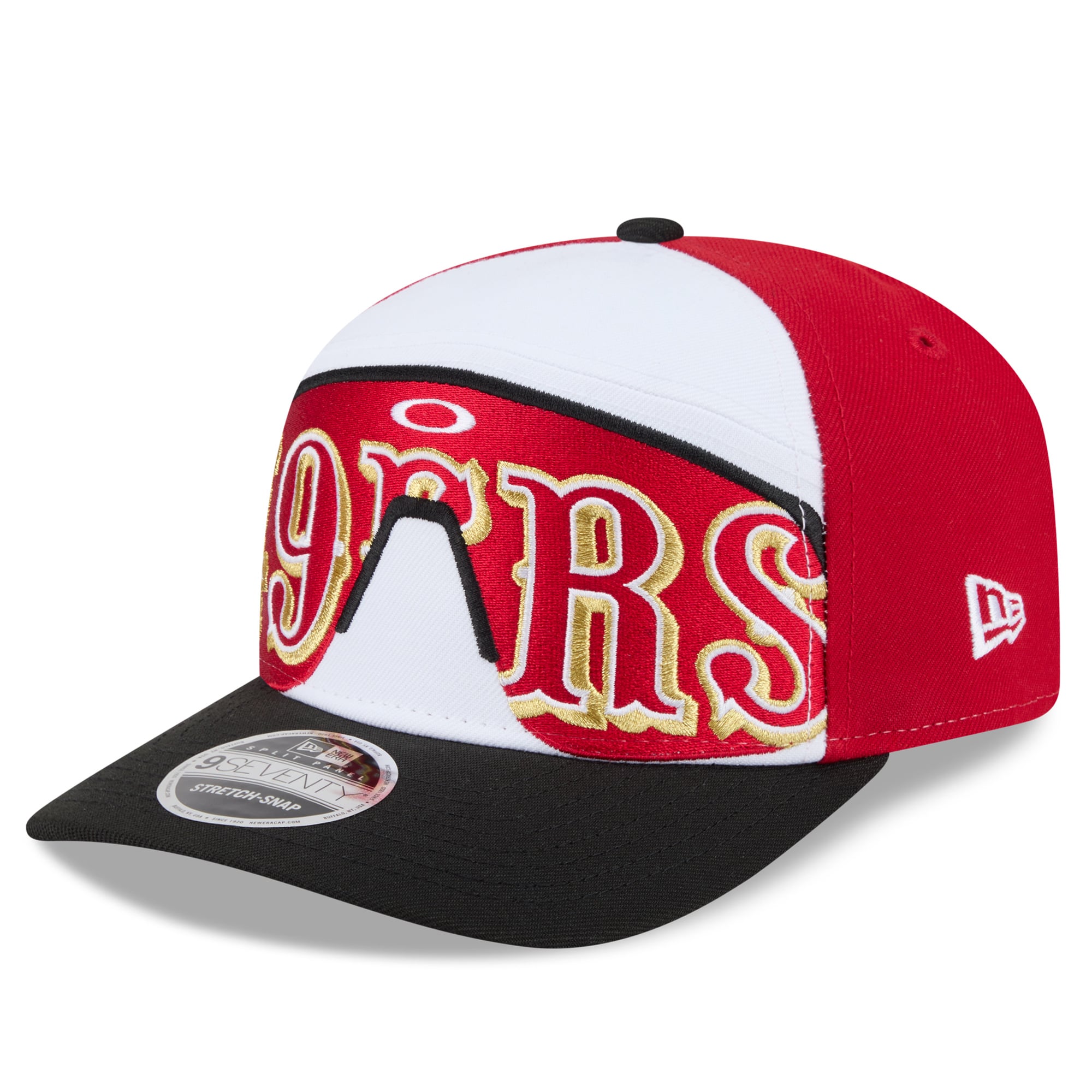 Men's New Era x Oakley  Scarlet San Francisco 49ers 9SEVENTY Adjustable Hat