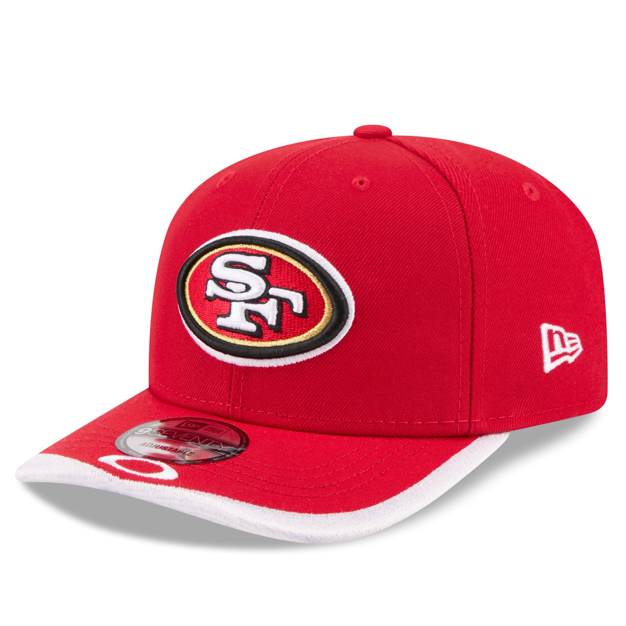 Casquette ajustable New Era x Oakley Scarlet San Francisco 49ers 9SEVENTY pour homme