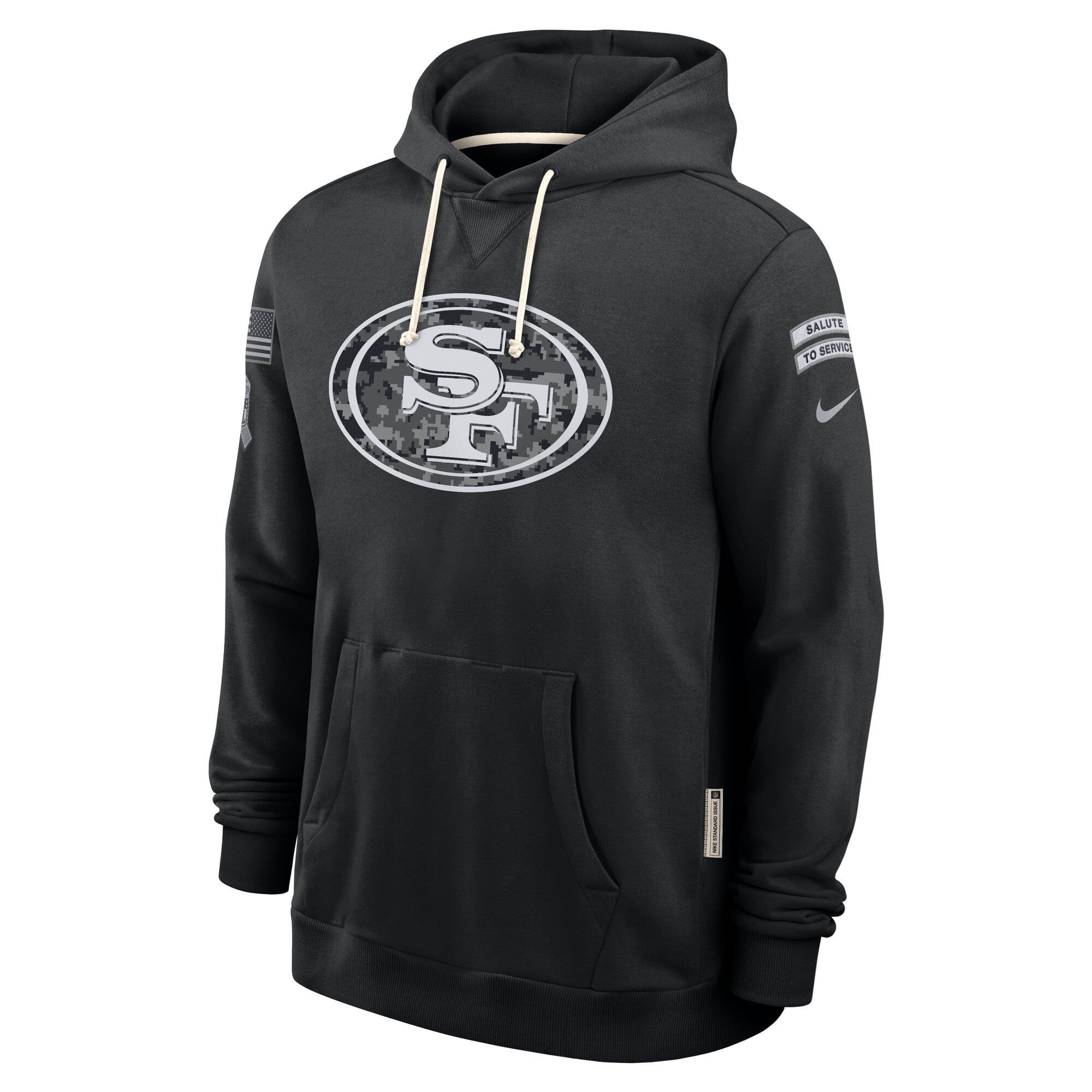 Sweat à capuche Nike noir pour homme