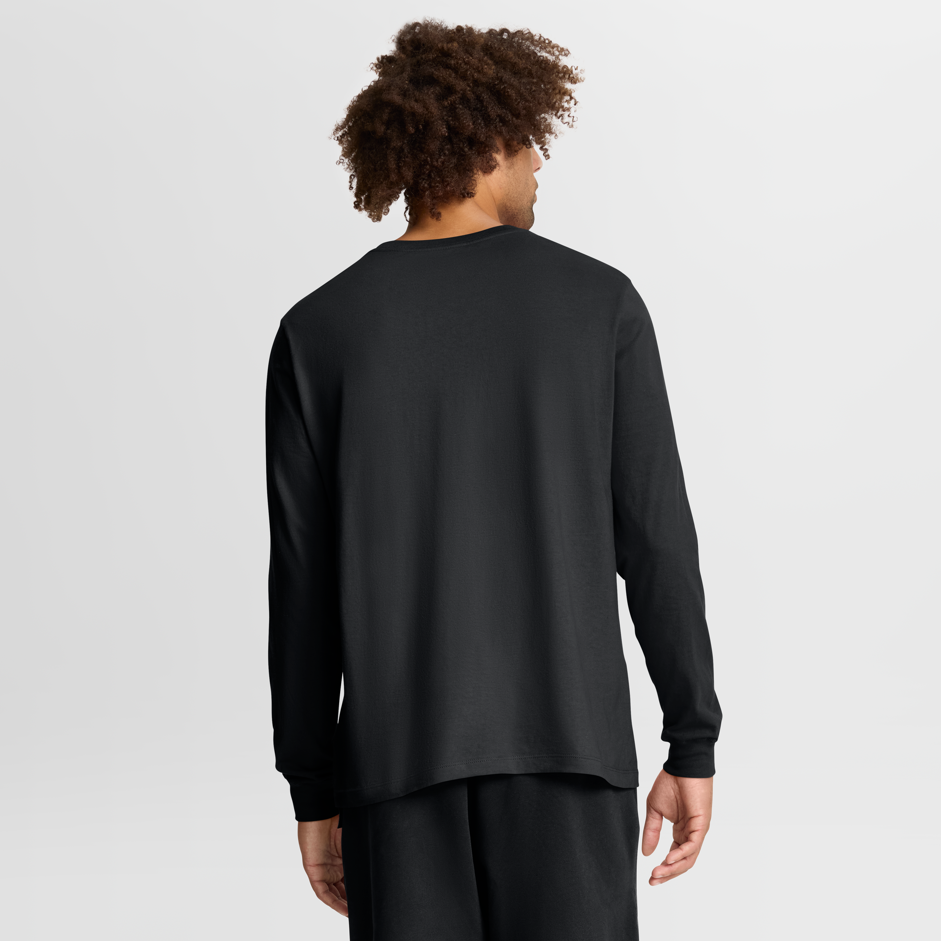T-shirt à manches longues en coton essentiel Nike noir San Francisco 49ers Always Prepared pour homme