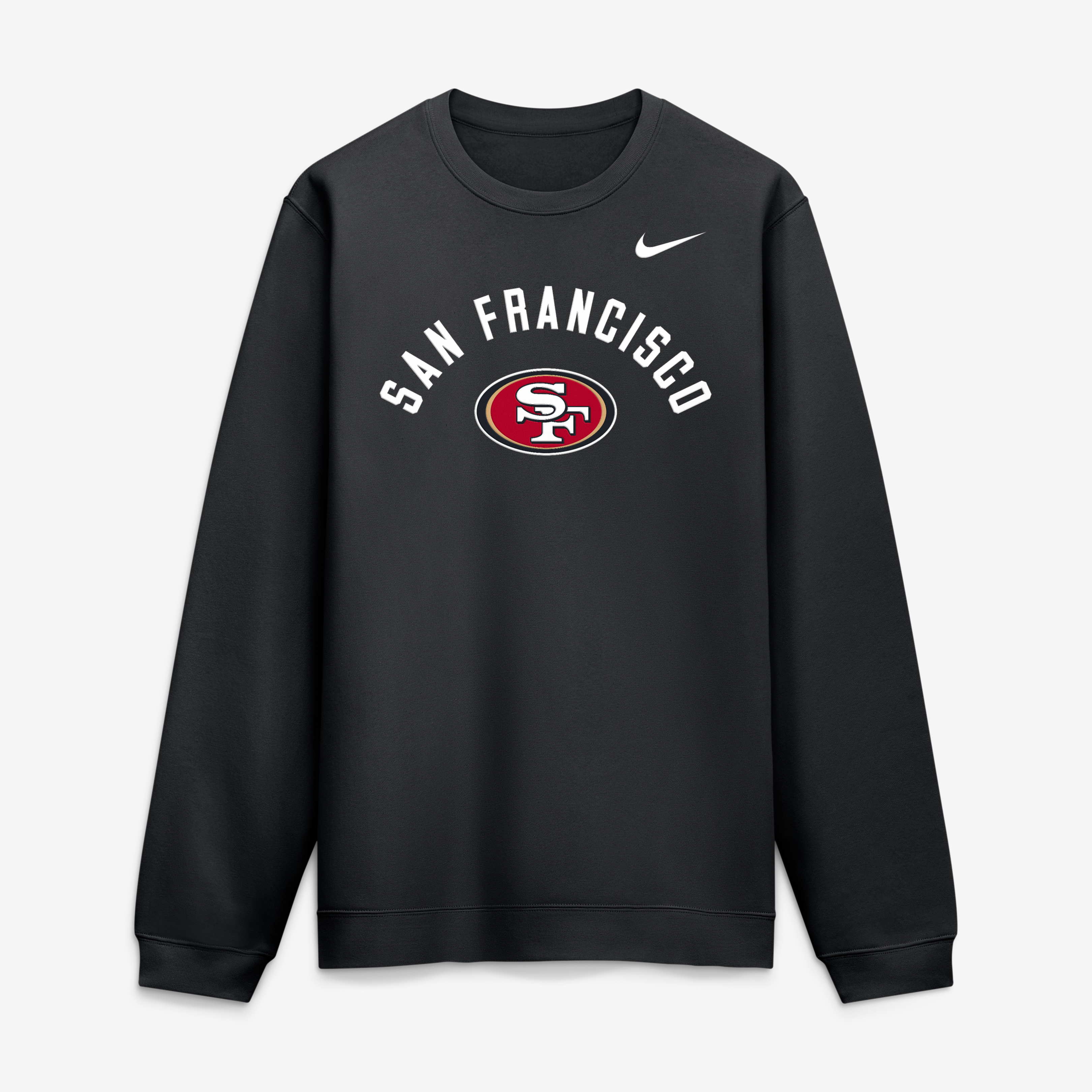 Sweat-shirt Nike Primetime Club noir pour homme des 49ers de San Francisco