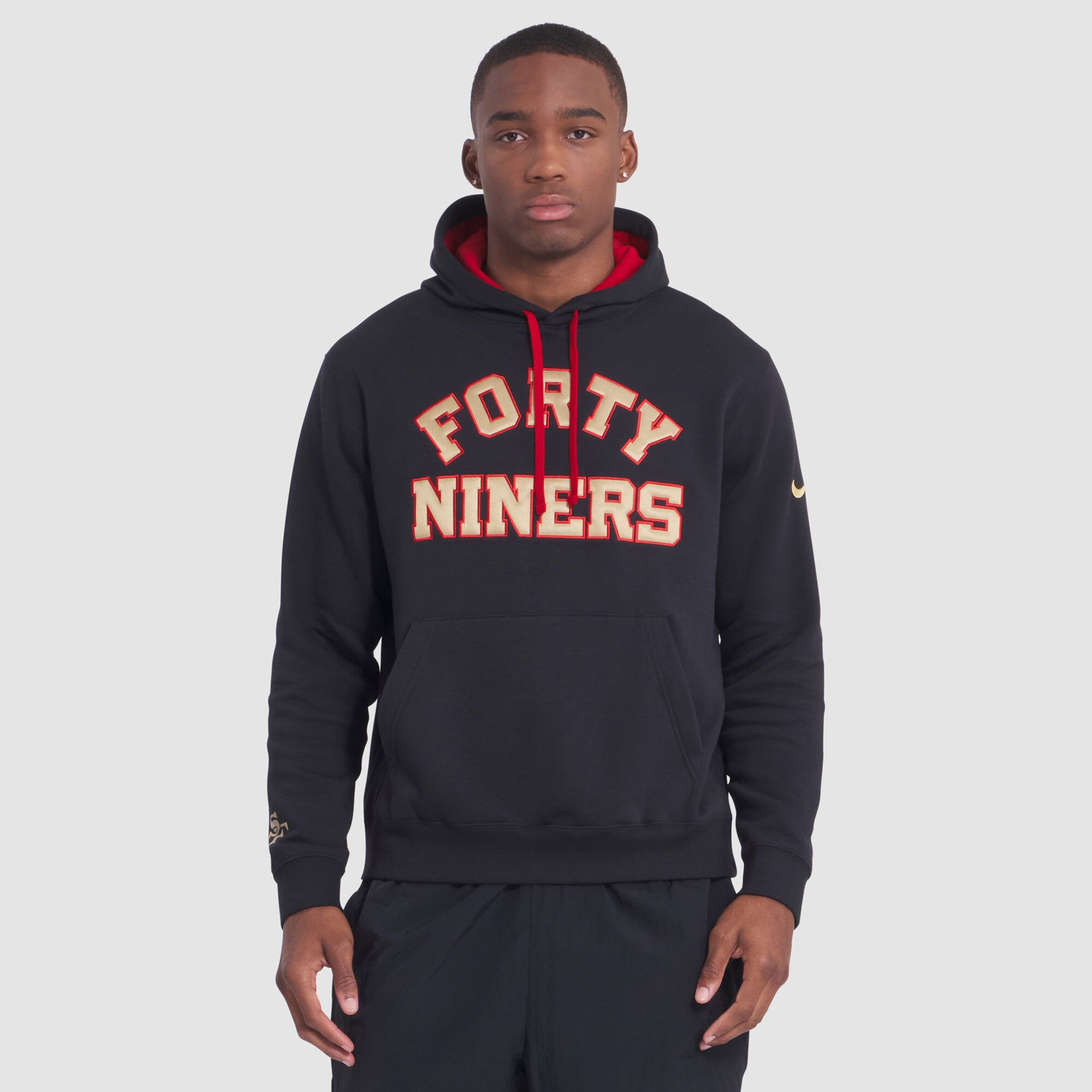 Sweat à capuche Nike Club Collection Rivalries des 49ers de San Francisco, noir, pour homme
