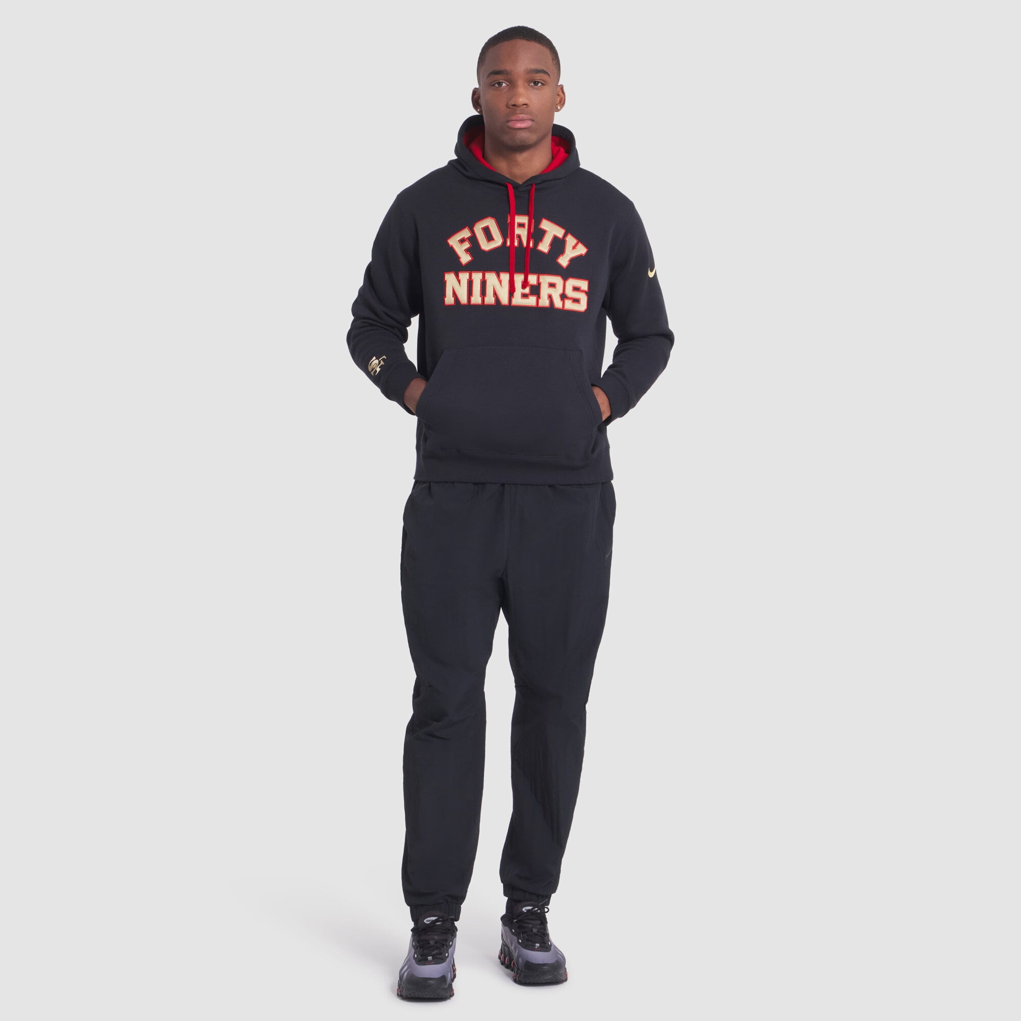 Sweat à capuche Nike Club Collection Rivalries des 49ers de San Francisco, noir, pour homme