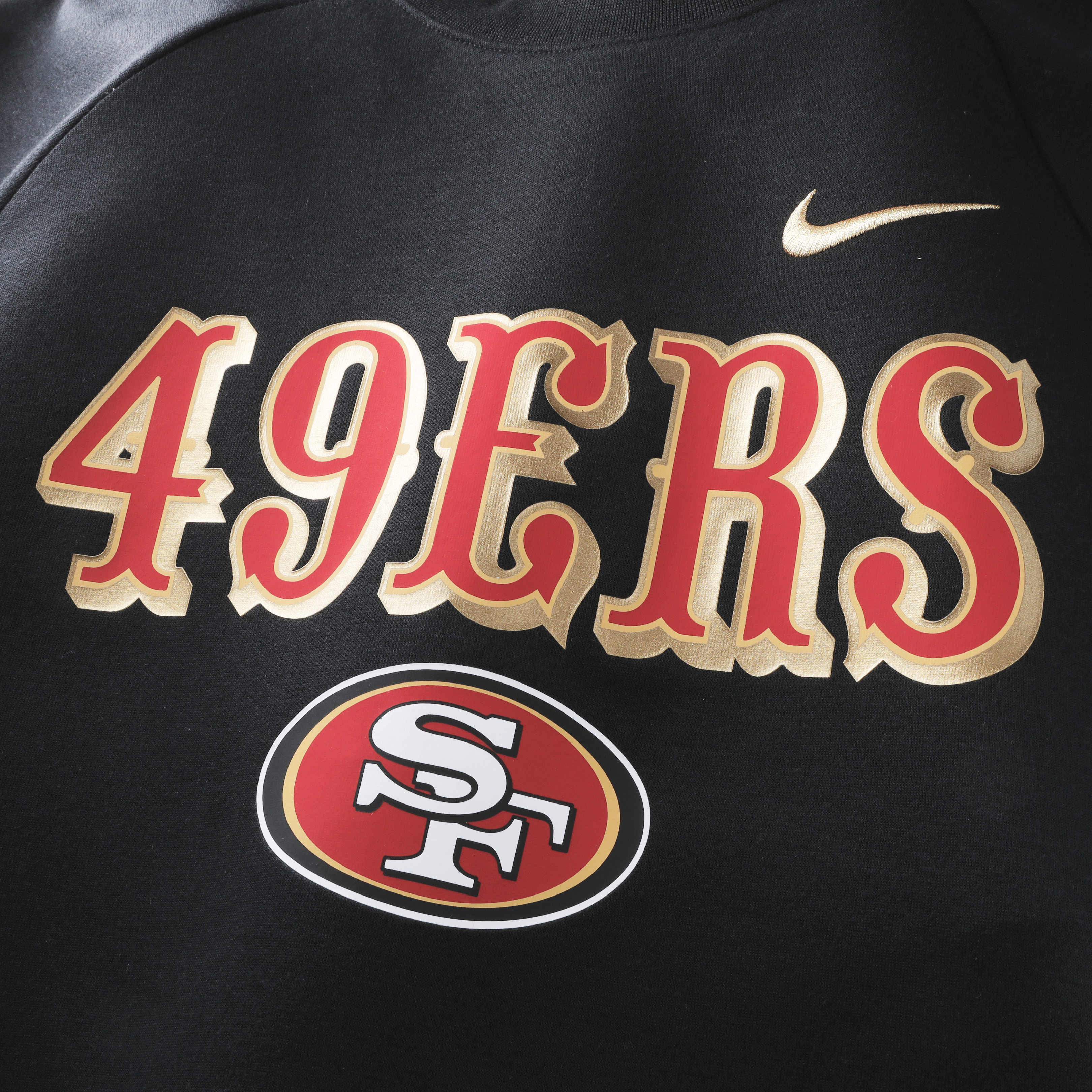 Sweat-shirt Nike Dri-FIT noir pour homme, collection San Francisco 49ers Rivalries