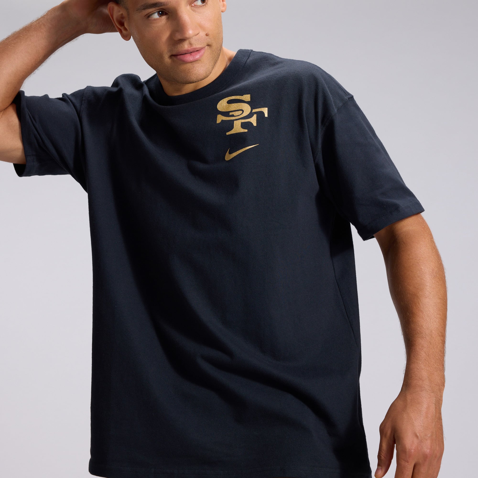 Men's Nike  Black San Francisco 49ers Rivalries Collection Max90 T-Shirt