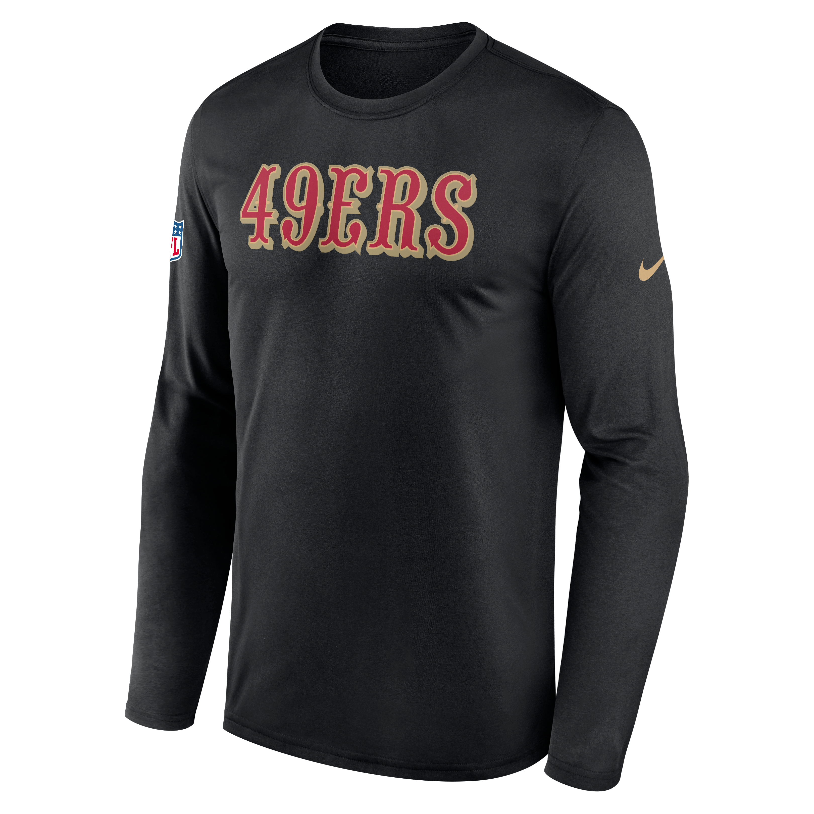 Men's Nike  Black San Francisco 49ers Rivalries Collection Sideline Legend Long Sleeve T-Shirt
