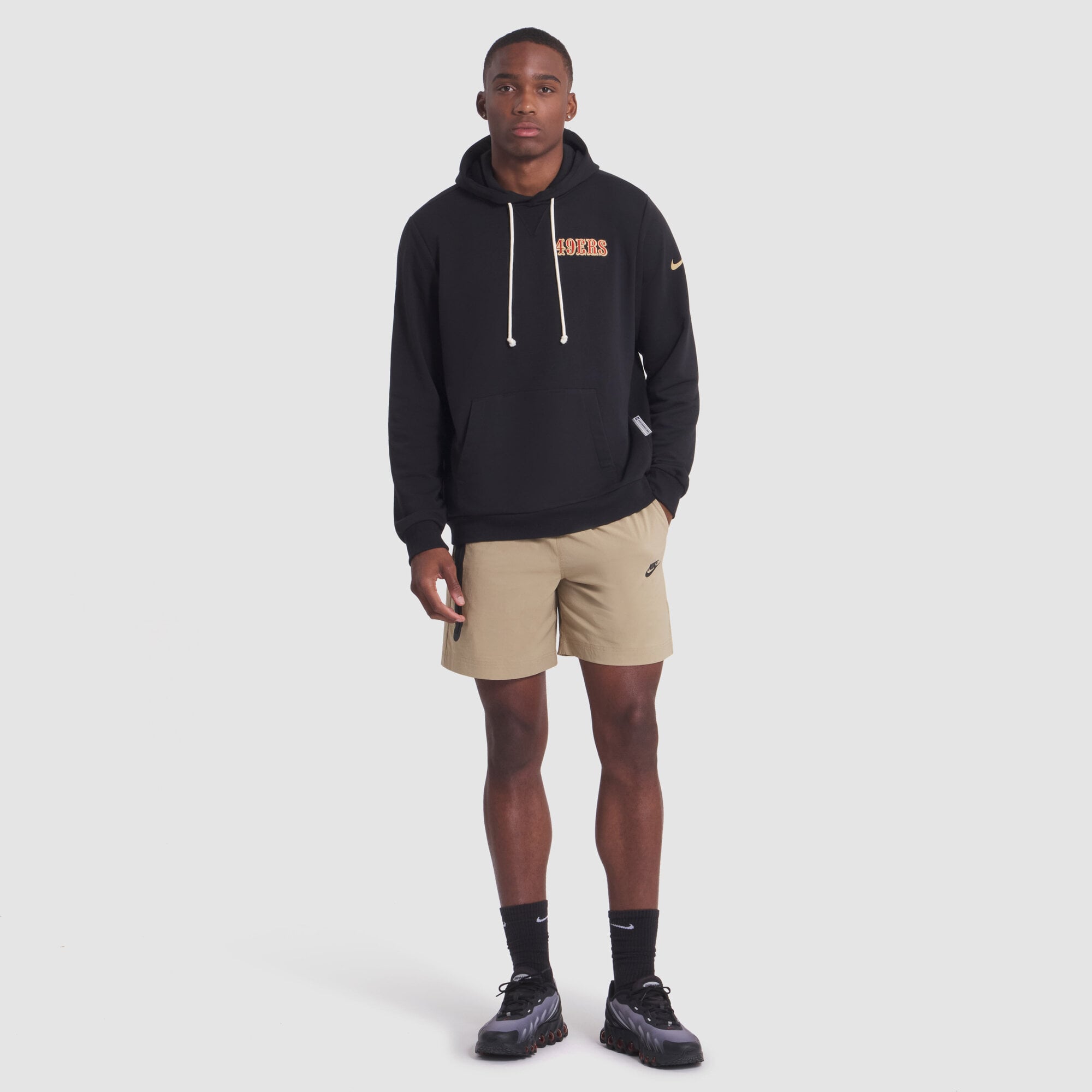Men's Nike  Black San Francisco 49ers Rivalries Collection Standard Issue Sideline Dri-FIT Hoodie